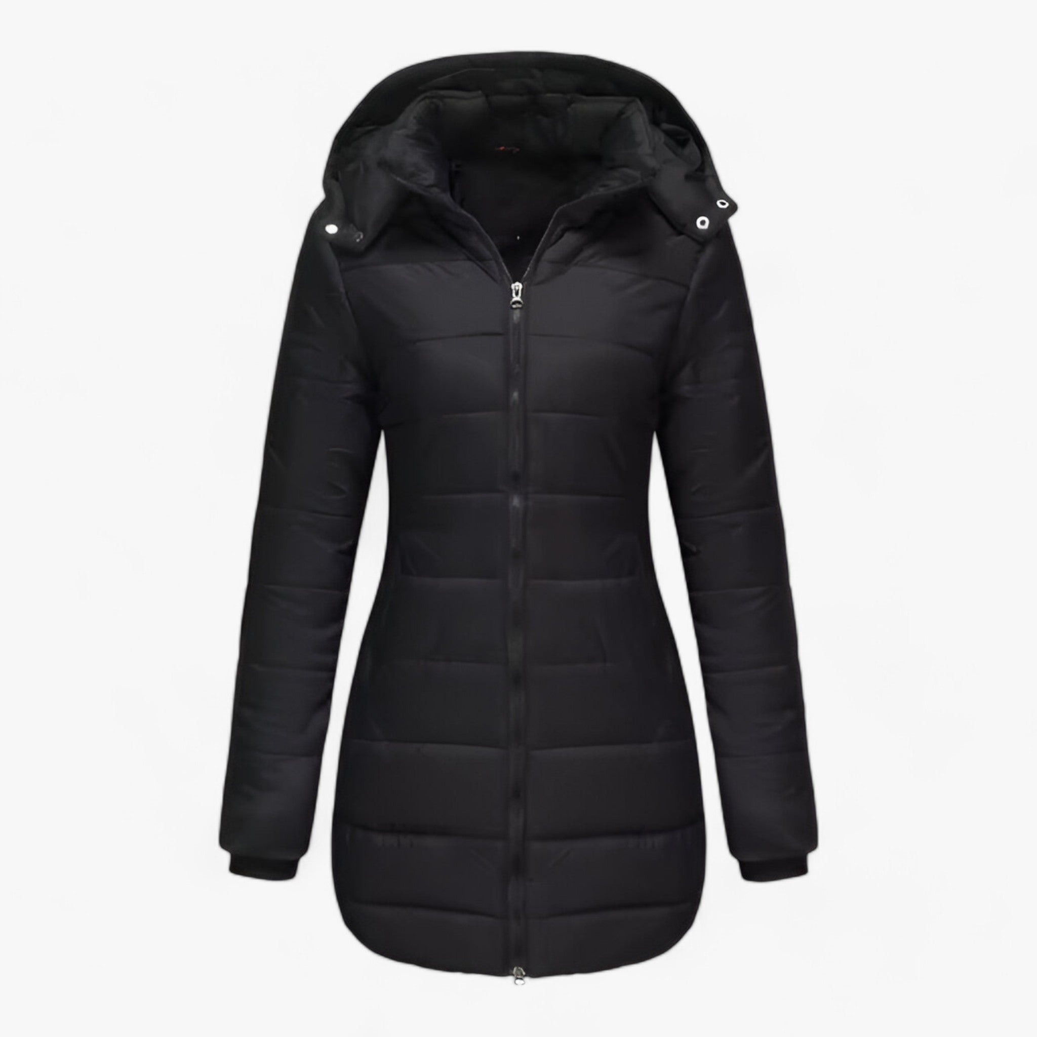 Parka Lunga con Cappuccio - Calore Estremo per l'Inverno Uomo - Nero - Autumn And Winter calore cappuccio estremo inverno lunga parka parka lunga uomo winter jacket Winter jacket men Winter jacket women - Concept Palermo