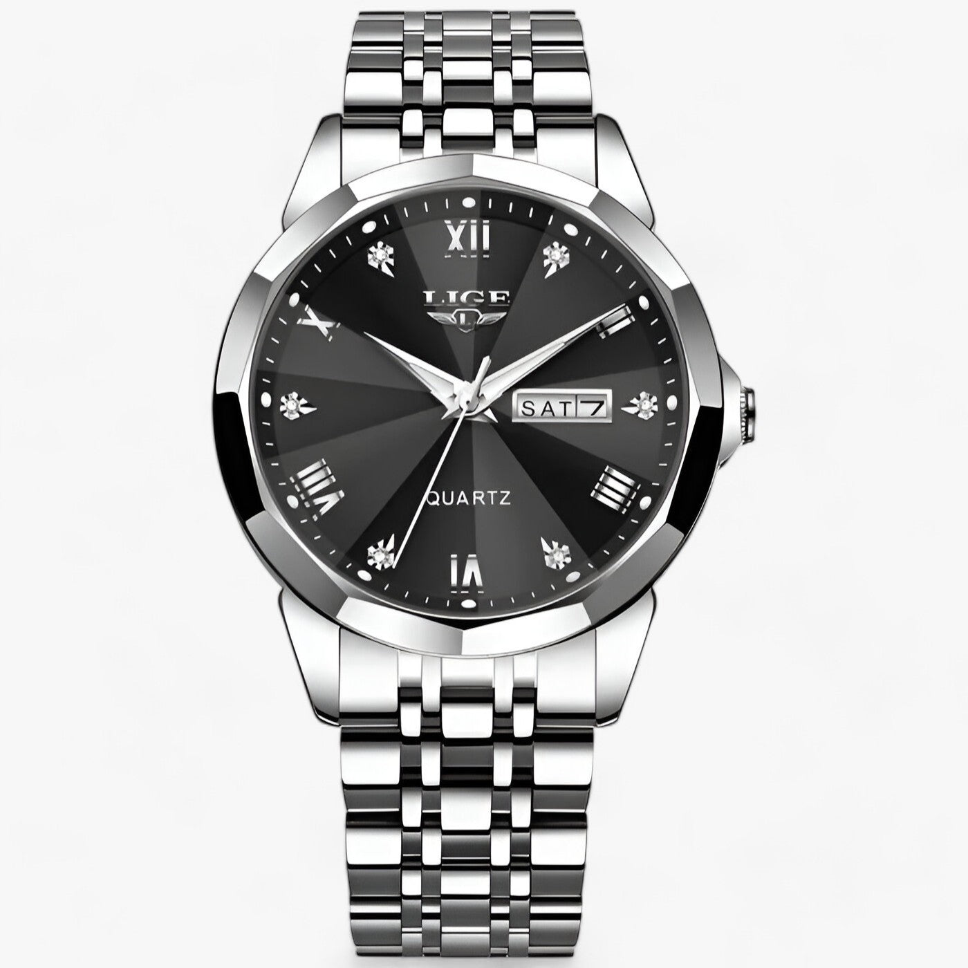 Damur pratico per ogni occasione - Argento nero - accessoires damur damur pratico horloges occasione ogni pratico watches - Concept Palermo