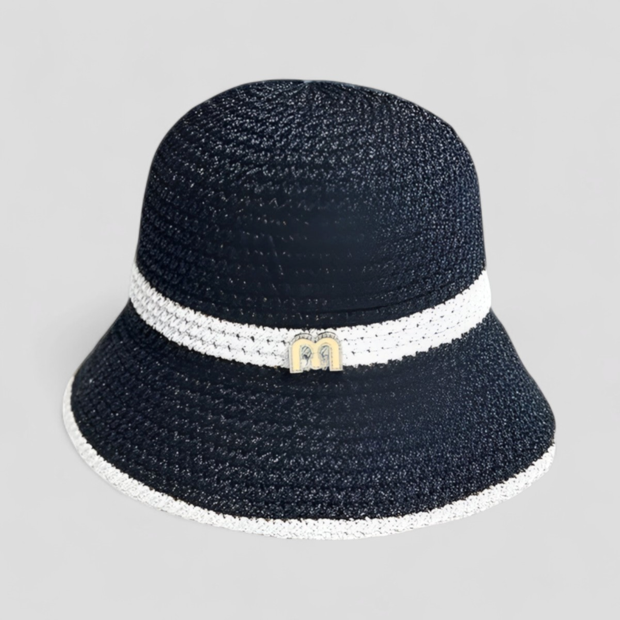 Cappello da donna estivo con ampia tesa per una protezione solare ottimale - Nero - ADULT ampia bucket hats cappello cappello donna donna estivo isabella | cappello da donna estivo elegante con ampia tesa per una protezione solare ottimale - €25 Mainland China ottimale OUTDOOR Polyester protezione Spring and Summer Sun protection WOMEN - Concept Palermo
