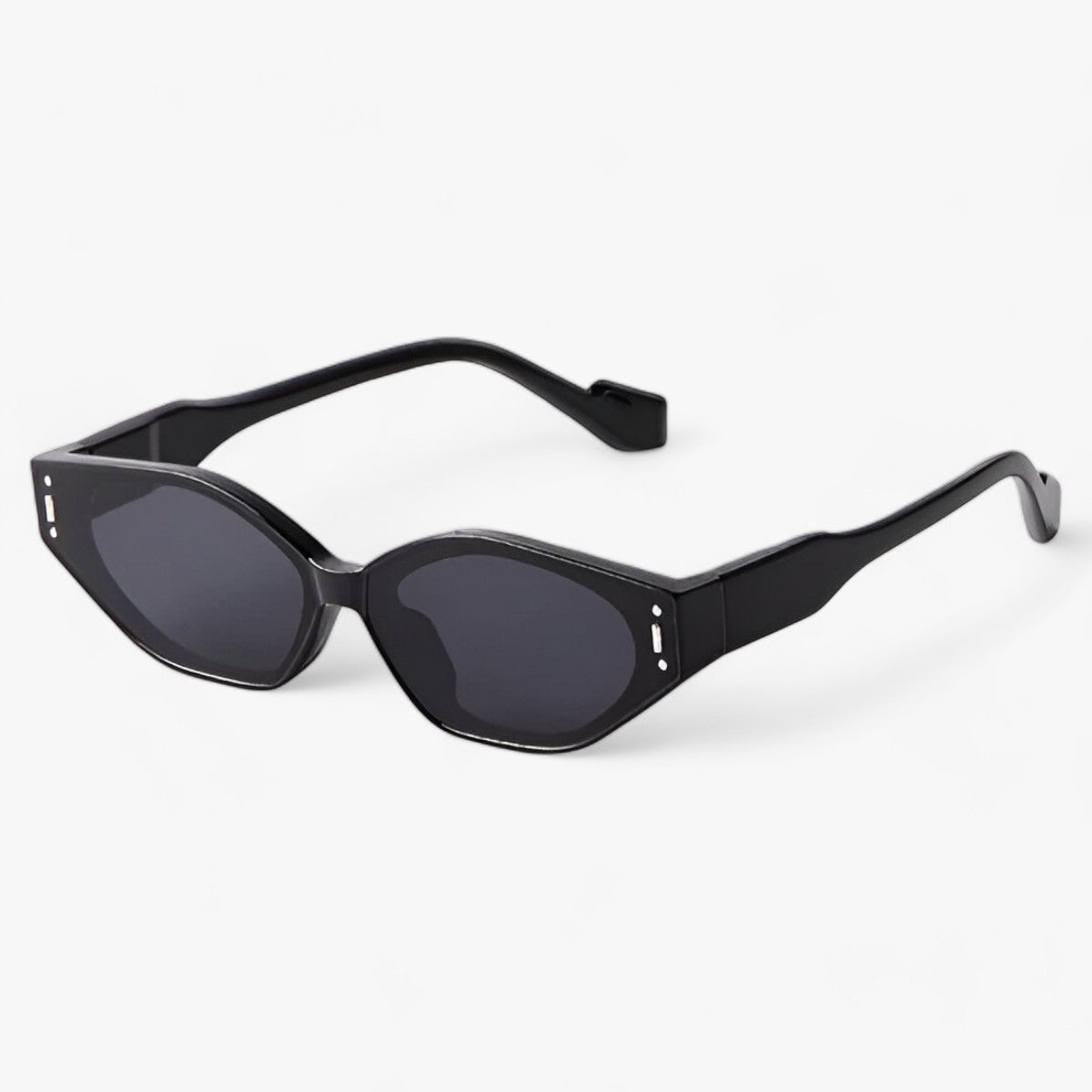 Occhiali da sole in miglio irregolari unici e alla moda - Chiaro Nero Grigio - 38mm 65mm ADULT alla Anti-reflective CE China (mainland) EYEWEAR irregolari LAURINNY Mainland China miglio moda occhiali occhiali sole Polycarbonate Rectangle resin S792 sole sunglasses UV400 WOMEN - Concept Palermo
