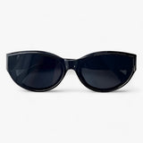 Modieuze cat-eye zonnebril met zwarte gradient - modern voor dames
