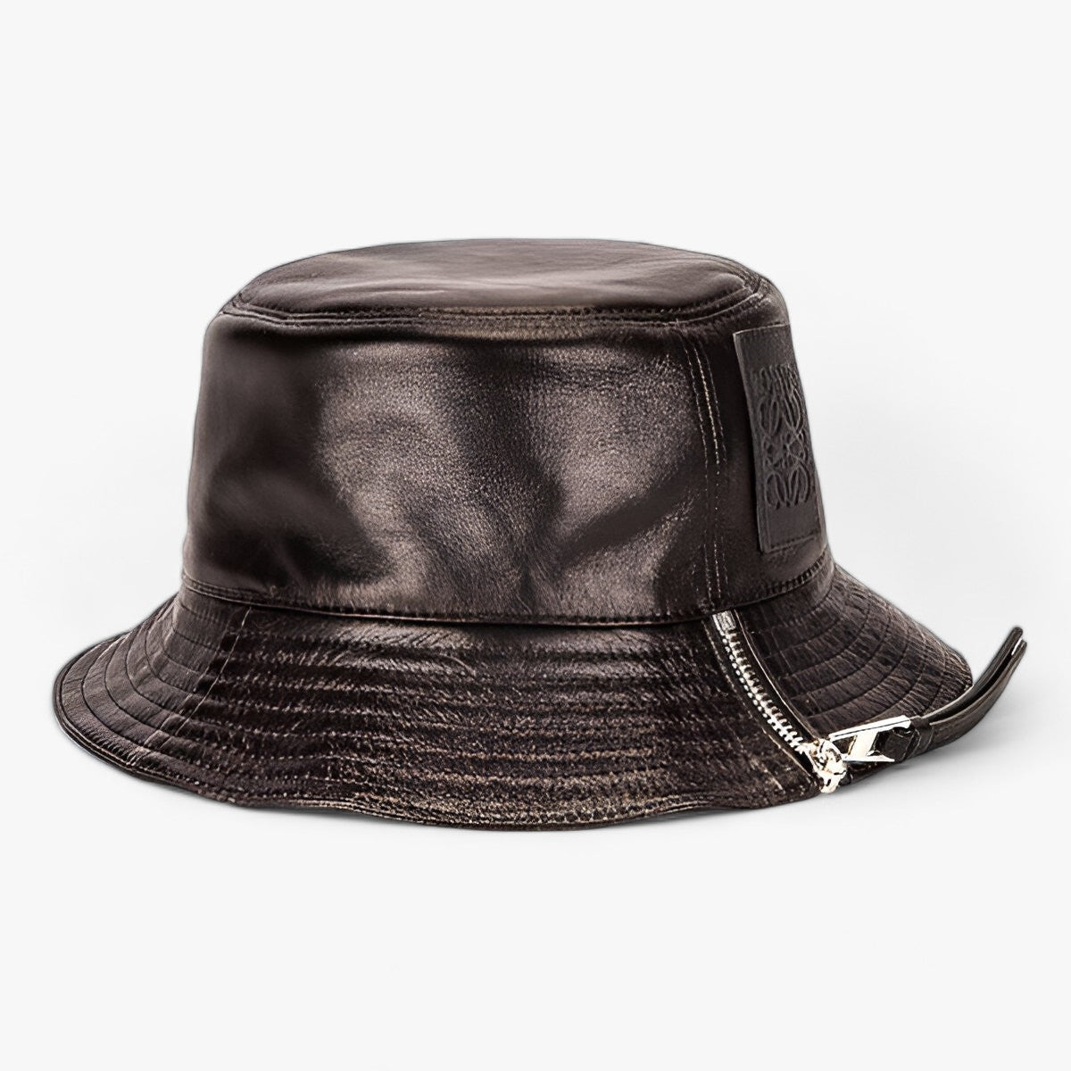 Cappello da pescatore Panama alla moda - Must-Have per l'autunno/inverno Donna - Pelle Stampata - 20221205663333 ADULT Adult per capita code Autumn basin cap.Bob Black Bucket cap bucket hats Casual China (mainland) COTTON Dome Faux Leather Flat Eaves gray Keep warm light curry Mainland China Monochrome OUTDOOR Solid solid color Spring Spring and Autumn Sun protection sun shade Unisex versatile Warp knitting Winter Winter 2022 Winter2022 Zhejiang Zipper - Concept Palermo