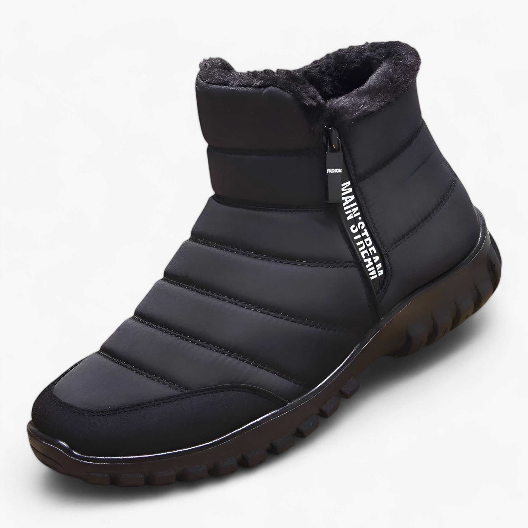 Scarpe invernali da uomo - Impermeabili e calde in inverno - Nero - BOOTS Boots men calde impermeabili invernali inverno Rainboots scarpe scarpe invernali shoes uomo - Concept Palermo