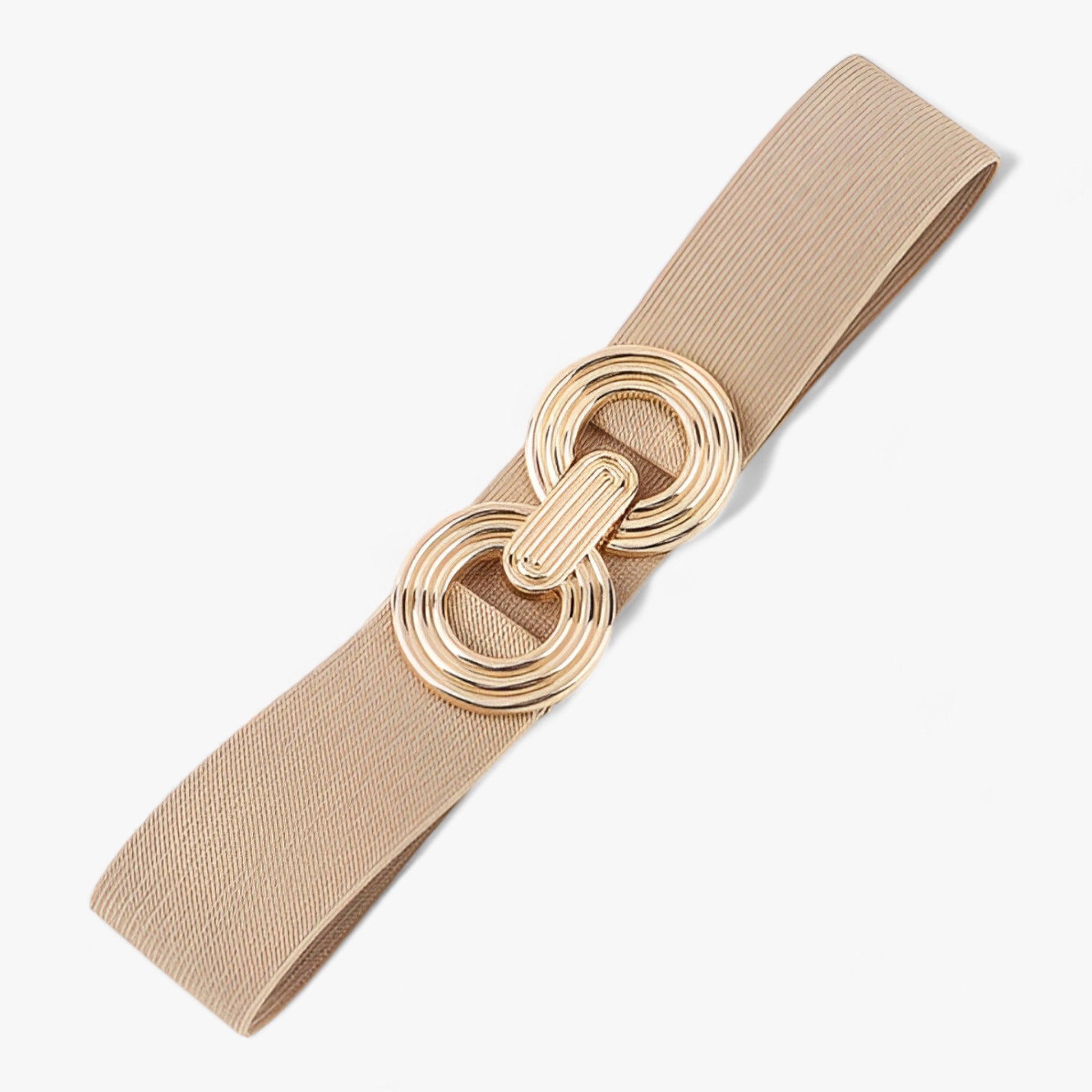 Elastico in vita - per le feste e l'uso quotidiano Donna - Cachi - ADULT Belts China (mainland) donna elastico elastico vita fashion feste Geometric Polyester quotidiano vita WOMEN women belts women's belt - Concept Palermo