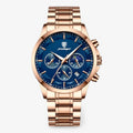 Reloj automático de acero inoxidable para hombre, elegante para ocasiones especiales