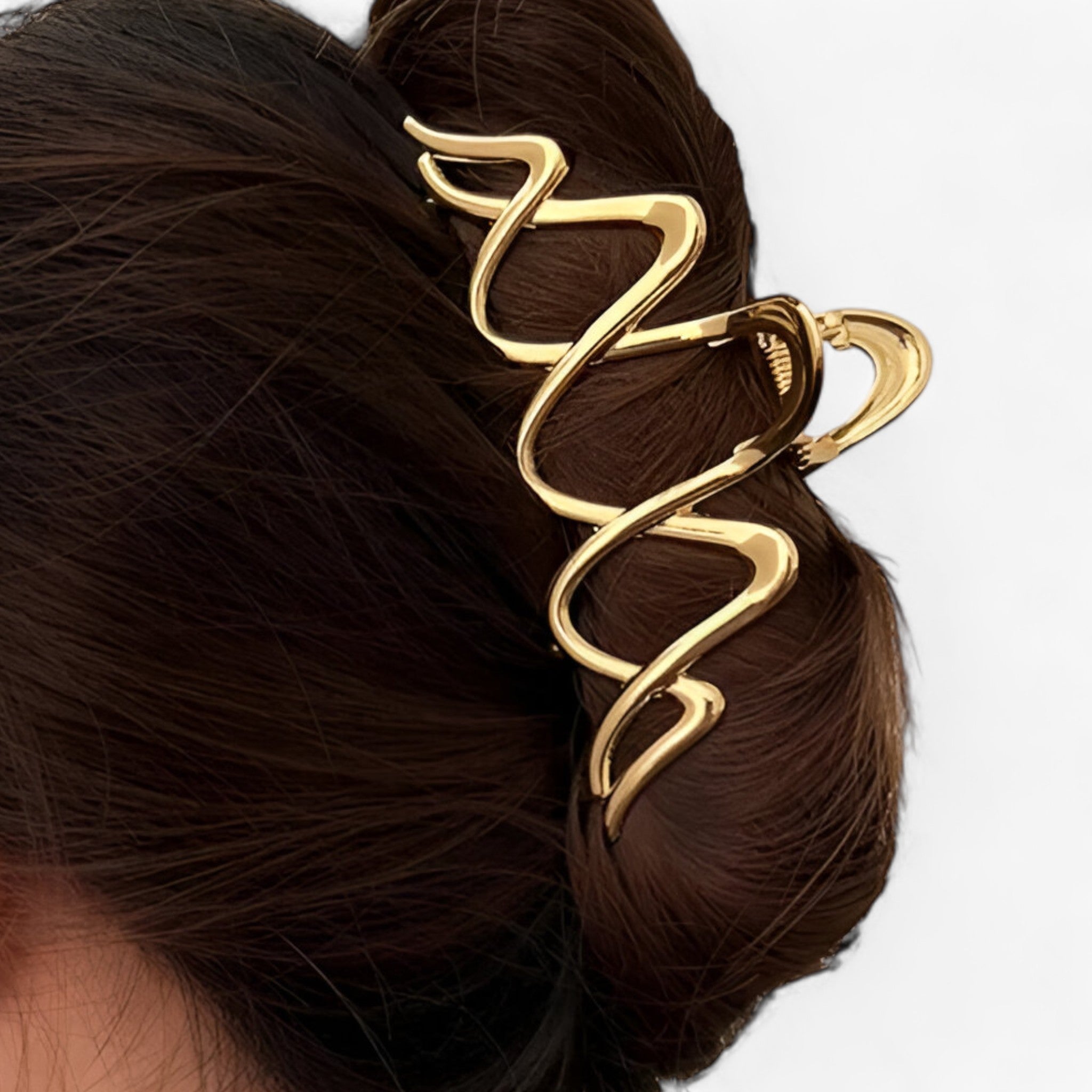 Fermaglio per capelli geometrico - Eleganza per il tuo look da parrucchiere Donna - - capelli donna eleganza fermaglio fermaglio capelli geometrico hair clips jewelry look WOMEN - Concept Palermo