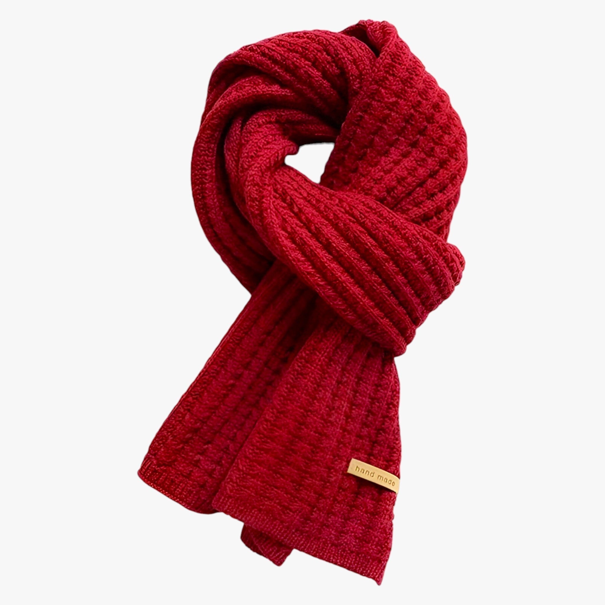 Sciarpa termica in maglia per l'inverno - Massima protezione contro il freddo Uomo - Vino rosso Taglia unica - contro freddo inverno maglia massima protezione scarves & shawls sciarpa - Concept Palermo
