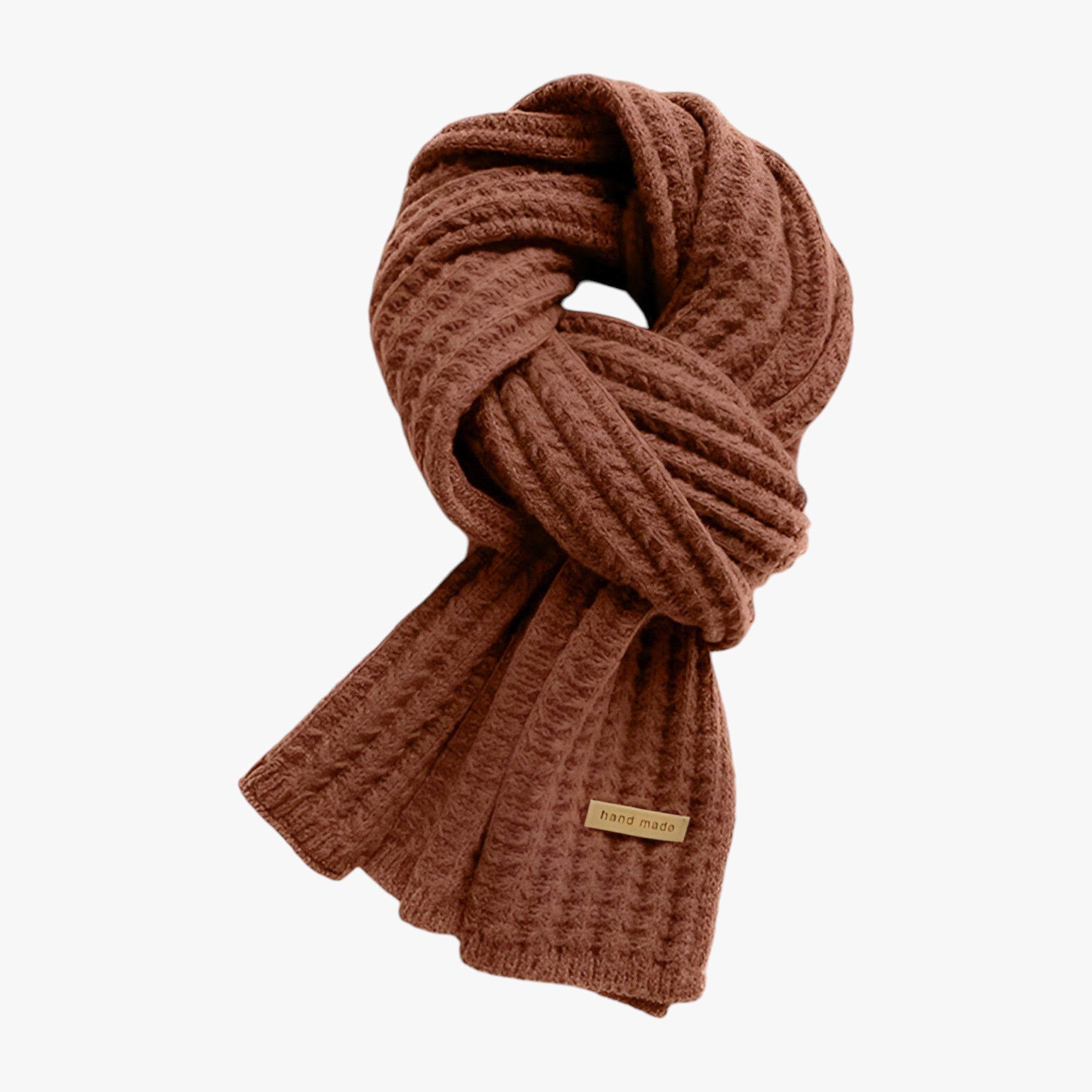 Sciarpa termica in maglia per l'inverno - Massima protezione contro il freddo Uomo - Caramello Taglia unica - contro freddo inverno maglia massima protezione scarves & shawls sciarpa - Concept Palermo