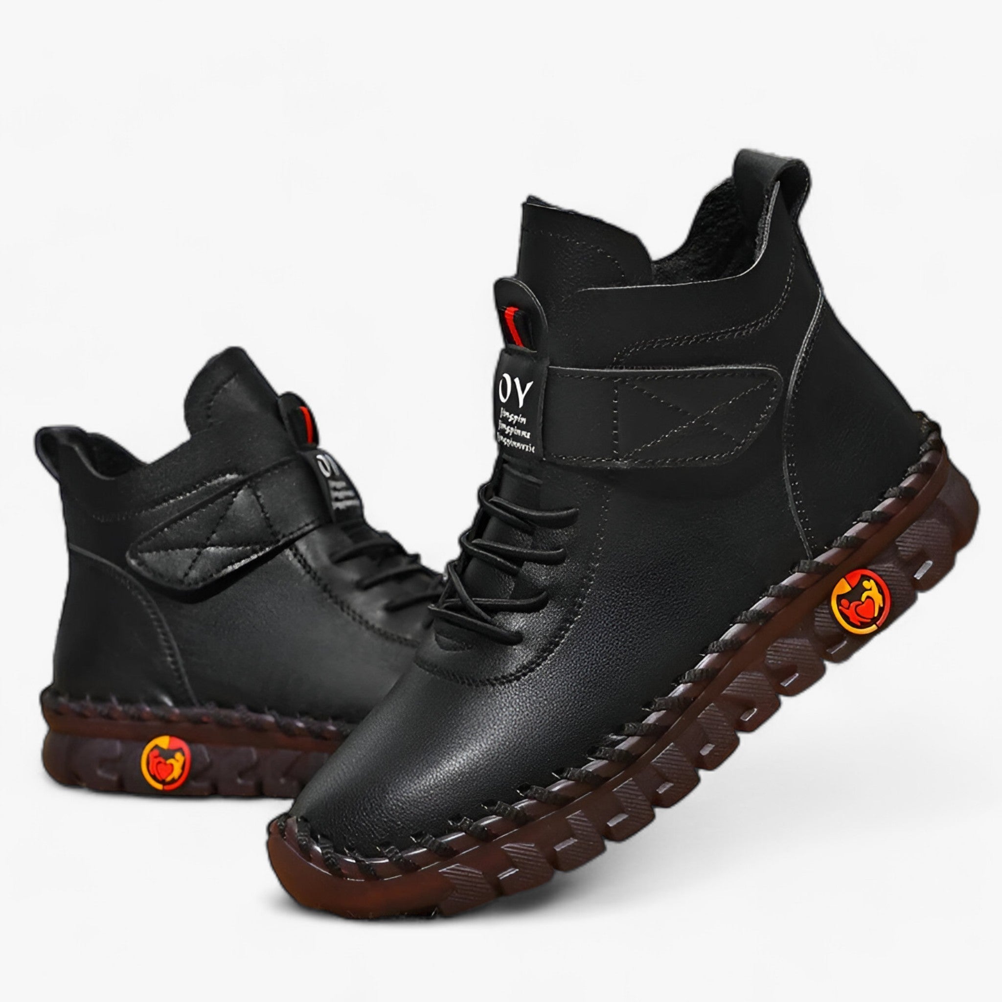 Stivali Ortopedici Impermeabili in Pelle Calda Uomo/Donna - Comfort Invernale - Nero - caldi comfort fodera impermeabili invernale ortopedici pelle Populair-tag shoes shoes for women Shoes men Shoes women - Concept Palermo