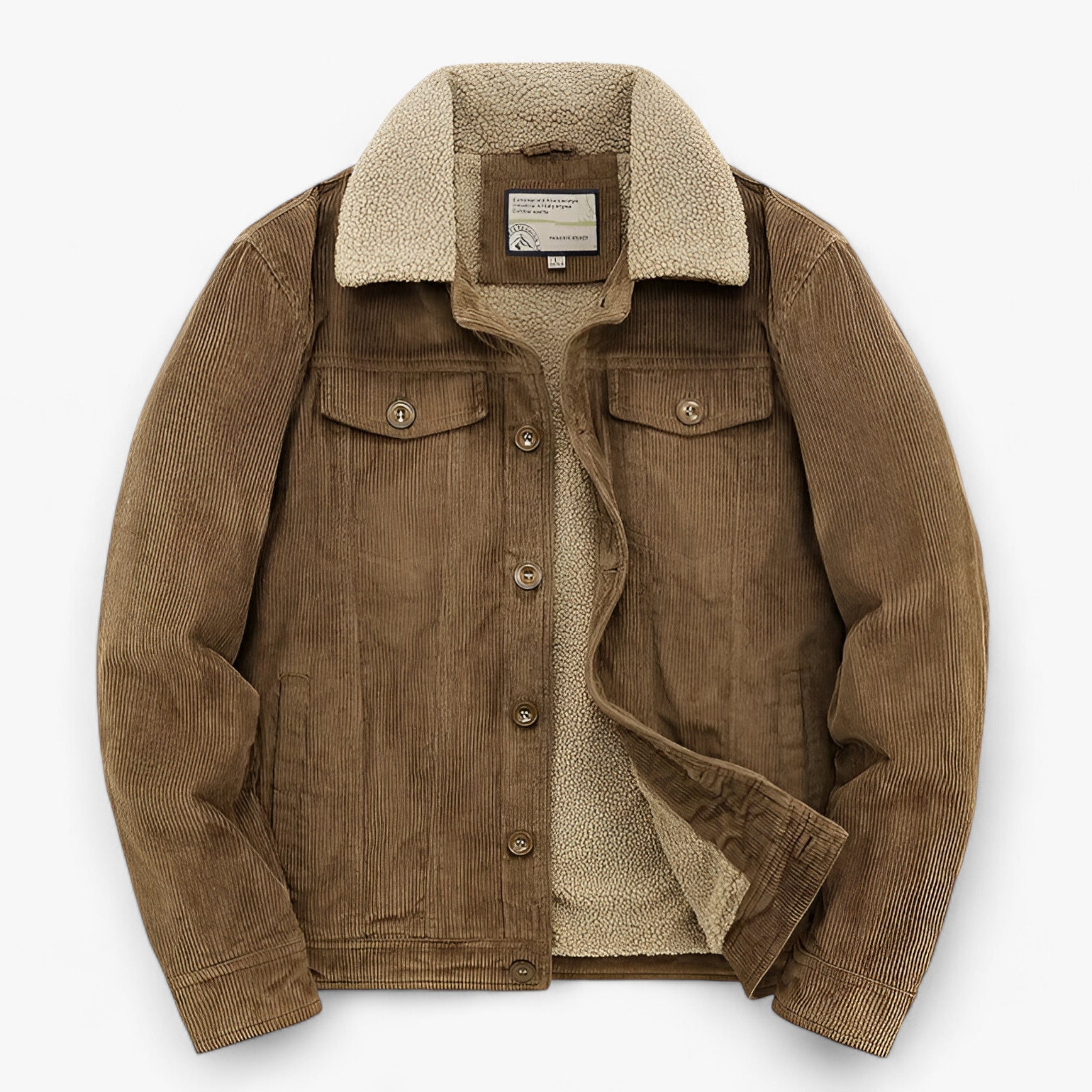 Giacca da uomo in cotone - Il massimo del calore invernale - Cachi M - Autumn And Winter Autumn/Winter calore cotone giacca giacca uomo invernale jacket jacket for men Jackets & Coats massimo men's coats & jackets Outerwear & Jackets uomo winter winter jacket Winter jacket men - Concept Palermo