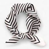 100% Elegante zijden damesfoulard - zachte multifunctionele sjaal voor stijl en comfort