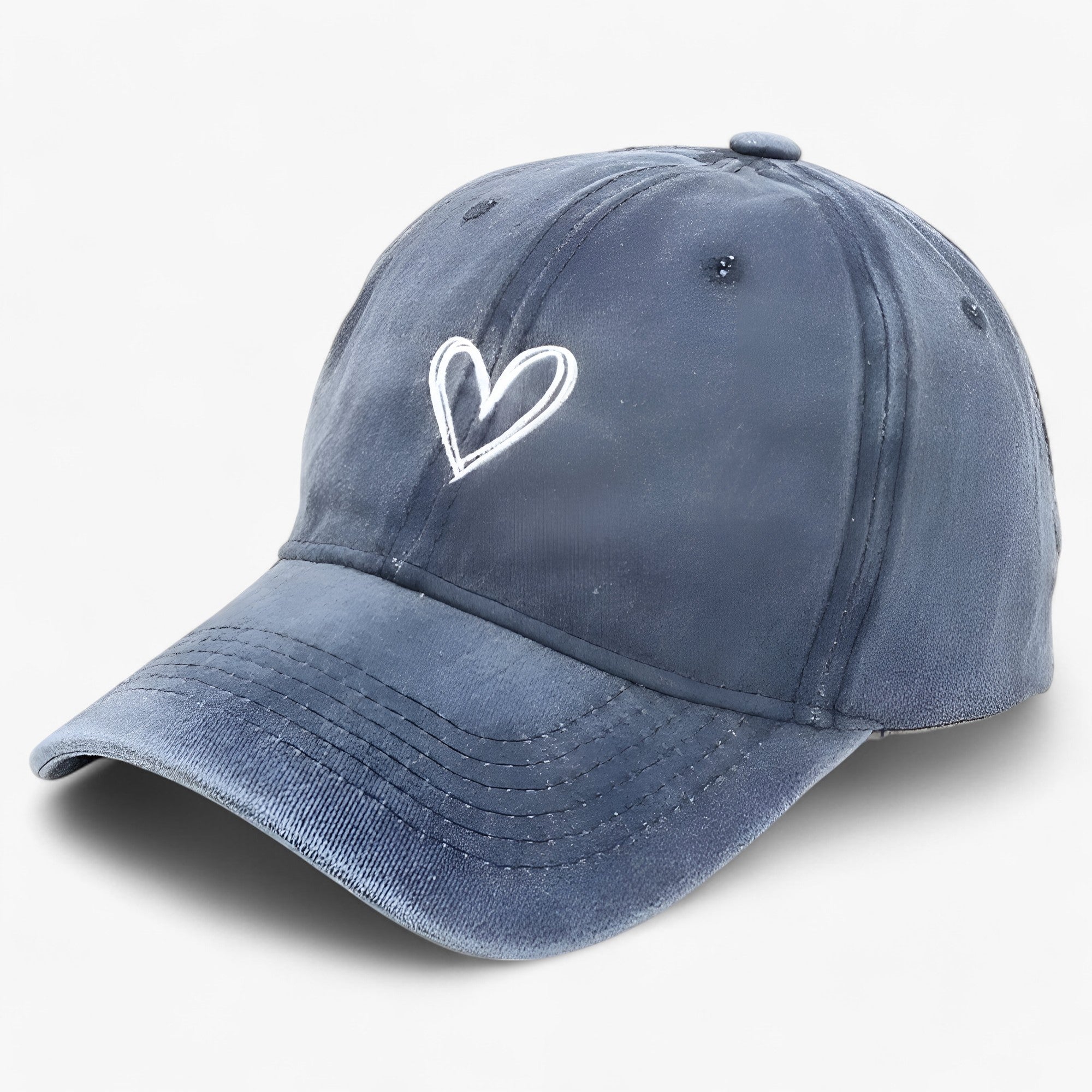 Cappellino da baseball regolabile - Charme retrò & Protezione solare Lino - Blu - Adjustable baseball Baseball caps cappellino cappellino baseball charme Decorate lino OUTDOOR protezione regolabile retr WOMEN - Concept Palermo