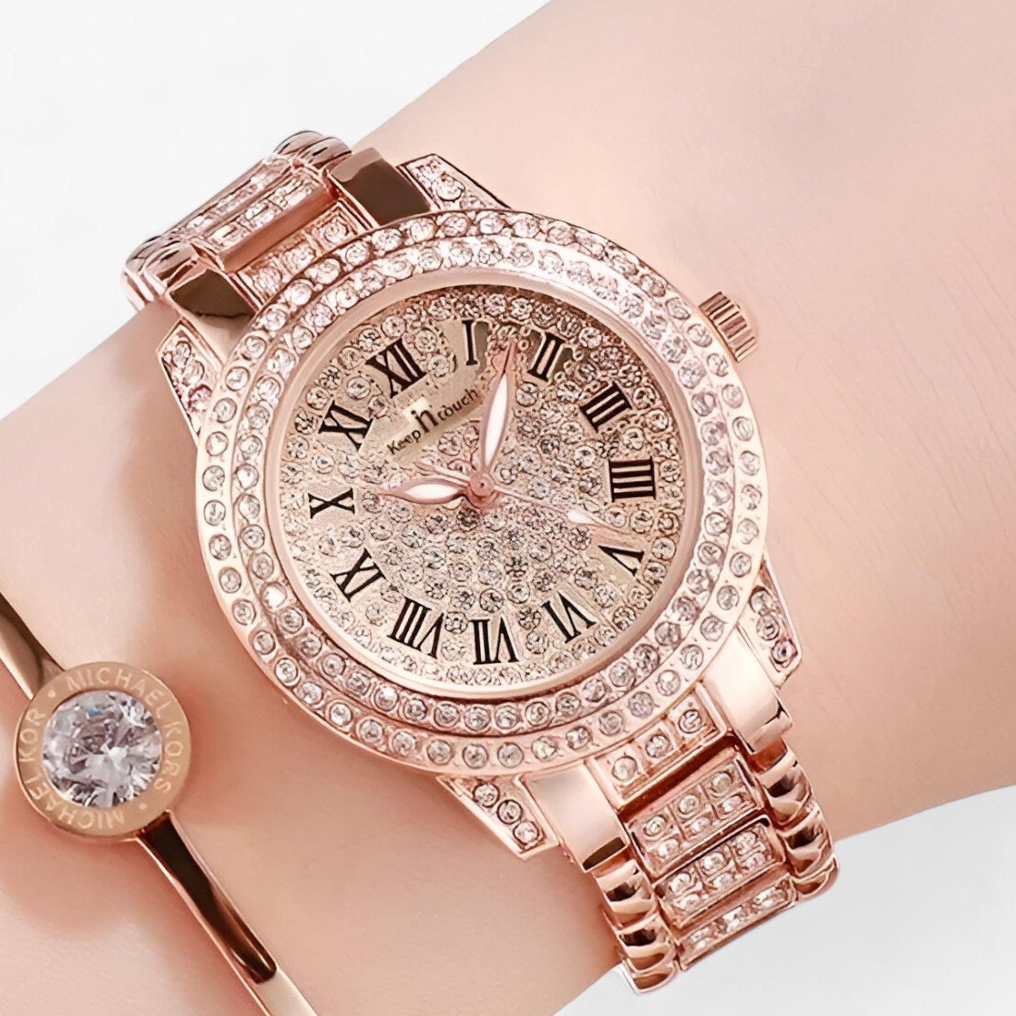 Orologio di lusso con diamanti alla moda per le donne Acciaio - - acciaio alla diamanti donne Elegant watch female watch Functional watch ladies watch lady watch moda orologio orologio diamanti quartz wristwatches Smart Watches watch watch for women watches wistwatches women quartz watches women watch wrist watches for women Wristwatch - Concept Palermo