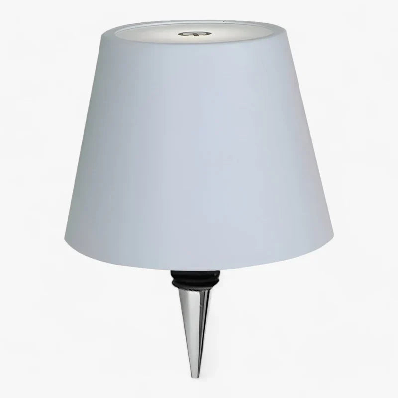 Lampada LED wireless a forma di bottiglia di vino - Illuminazione decorativa portatile e ricaricabile - Bianco A - bottiglia decorativa forma home & garden illuminazione lampada lampada wireless lamps portatile Table Lamps - Concept Palermo