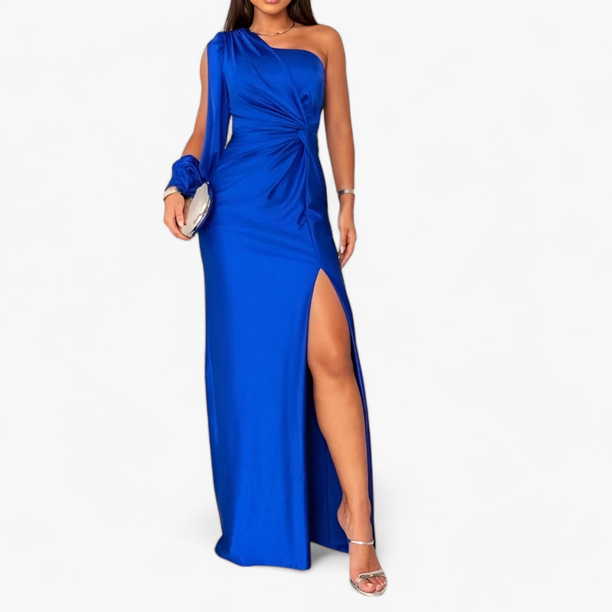In seta confortevole Donna - Blu - casual dress casual dresses confortevole cute summer dress donna dress dresses dresses for women 2024 ES DRESSES floral dresses Going out dress Holiday Dress knit_dresses Long Dress Maxi dress Maxi Dresses Party dress party dresses seta seta confortevole summer dress Wedding guest dress - Concept Palermo