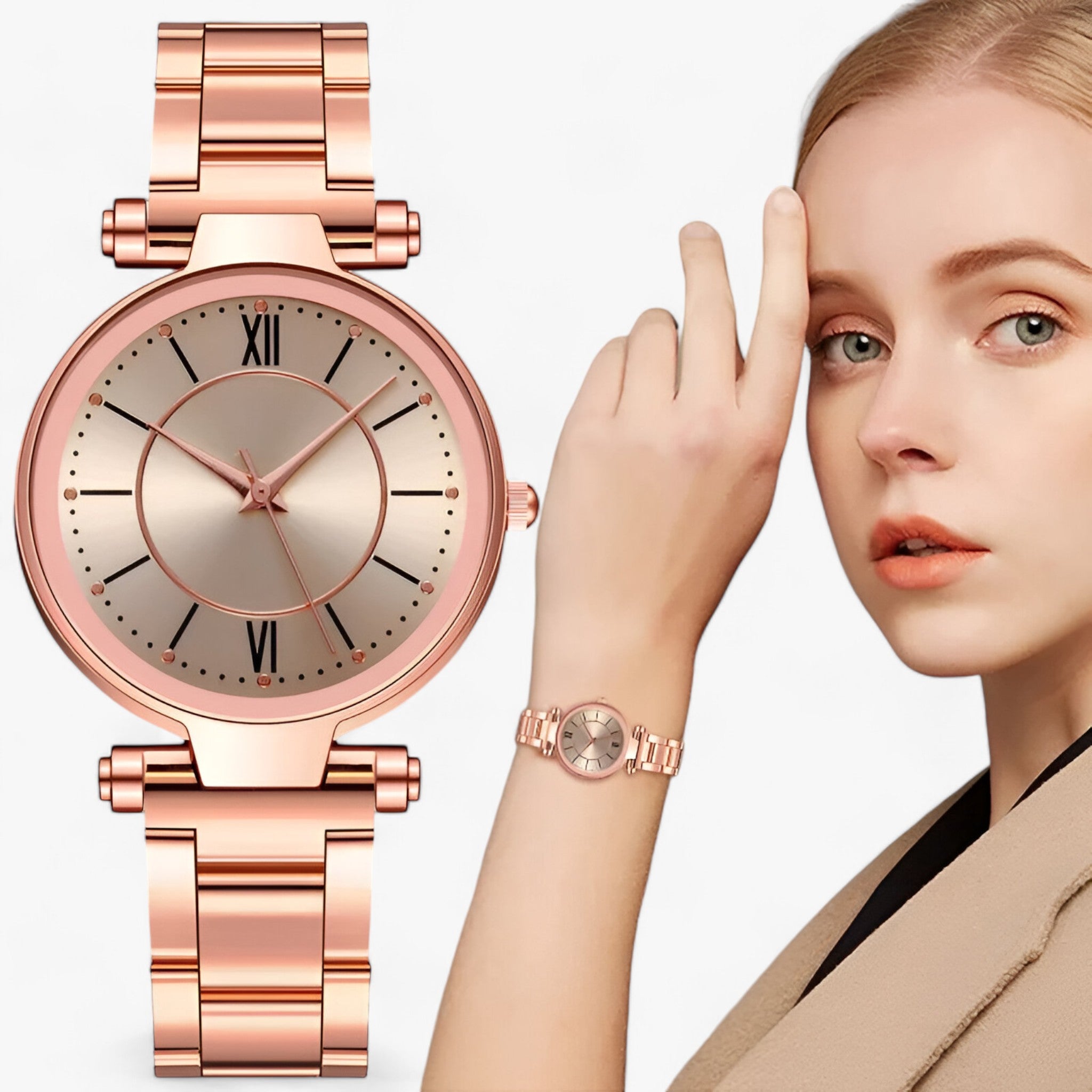 Orologio di Lusso - Stile Senza Tempo Incontra Caratteristiche Moderne Acciaio Donna - - acciaio caratteristiche donna female watch incontra ladies watch moderne orologio stile tempo watch for women women watch wrist watches for women - Concept Palermo