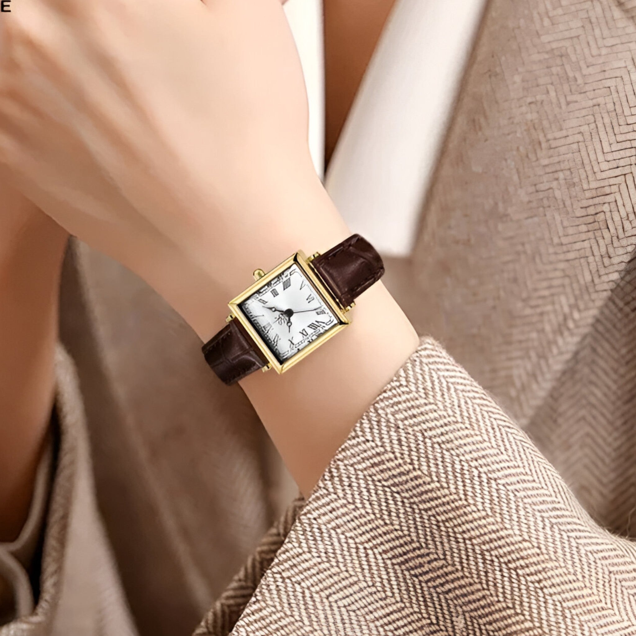 Orologio da donna quadrato: bello ed per le occasioni speciali Pelle - - donna Elegant watch female watch occasioni orologio orologio donna pelle quadrato speciali watches wrist watches for women - Concept Palermo