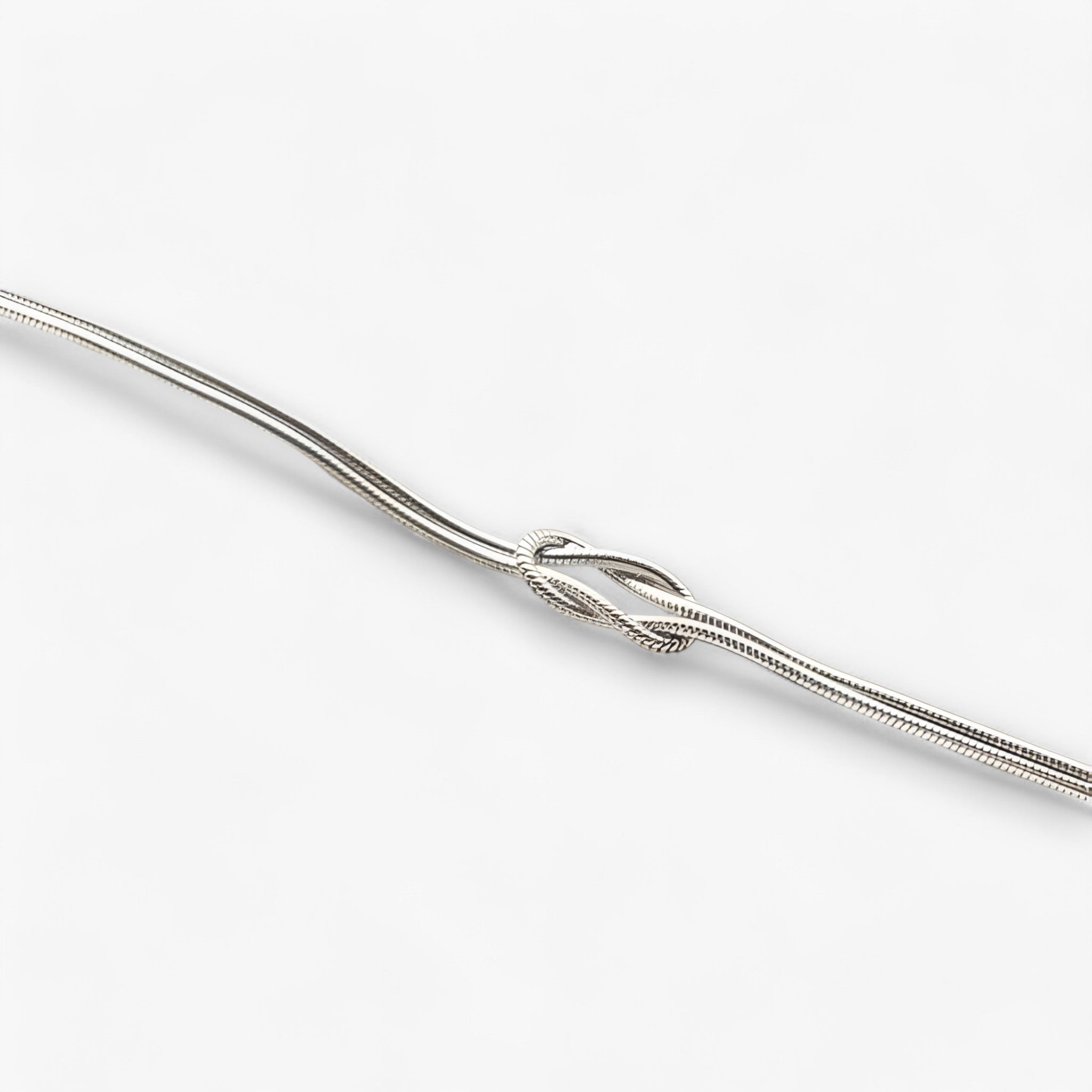 Bracciale Infini™ da donna in argento, catena eterna per eleganza e stile senza tempo - Argento - bracciale BRACELET catena donna eterna infini jewelry - Concept Palermo