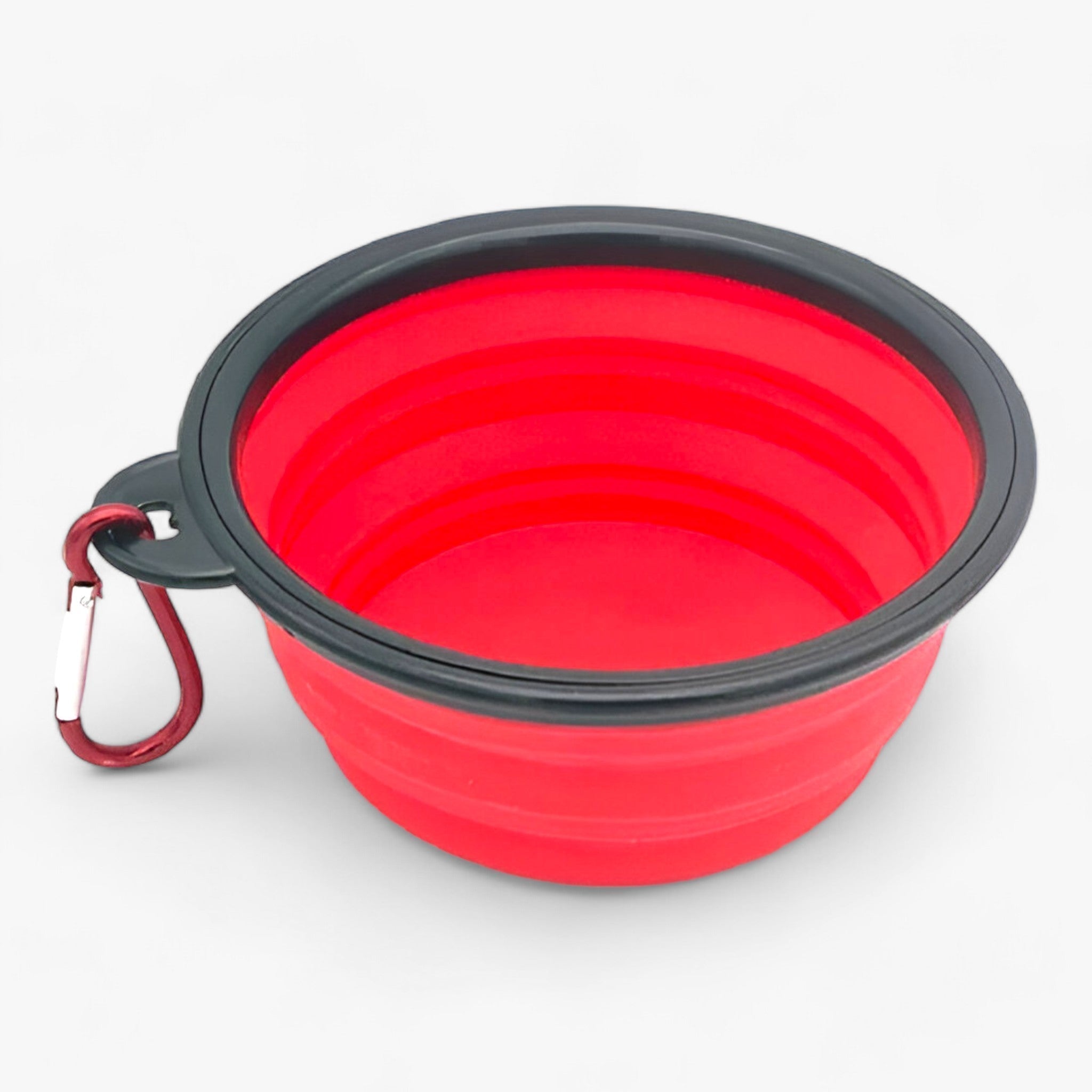 Ciotola pieghevole in silicone per cani - Il pratico distributore 2-in-1 per cibo e acqua Uomo - Rosso - acqua cani cibo ciotola ciotola pieghevole distributore dog feeder PET SUPPLIES pets & supplies pieghevole - Concept Palermo