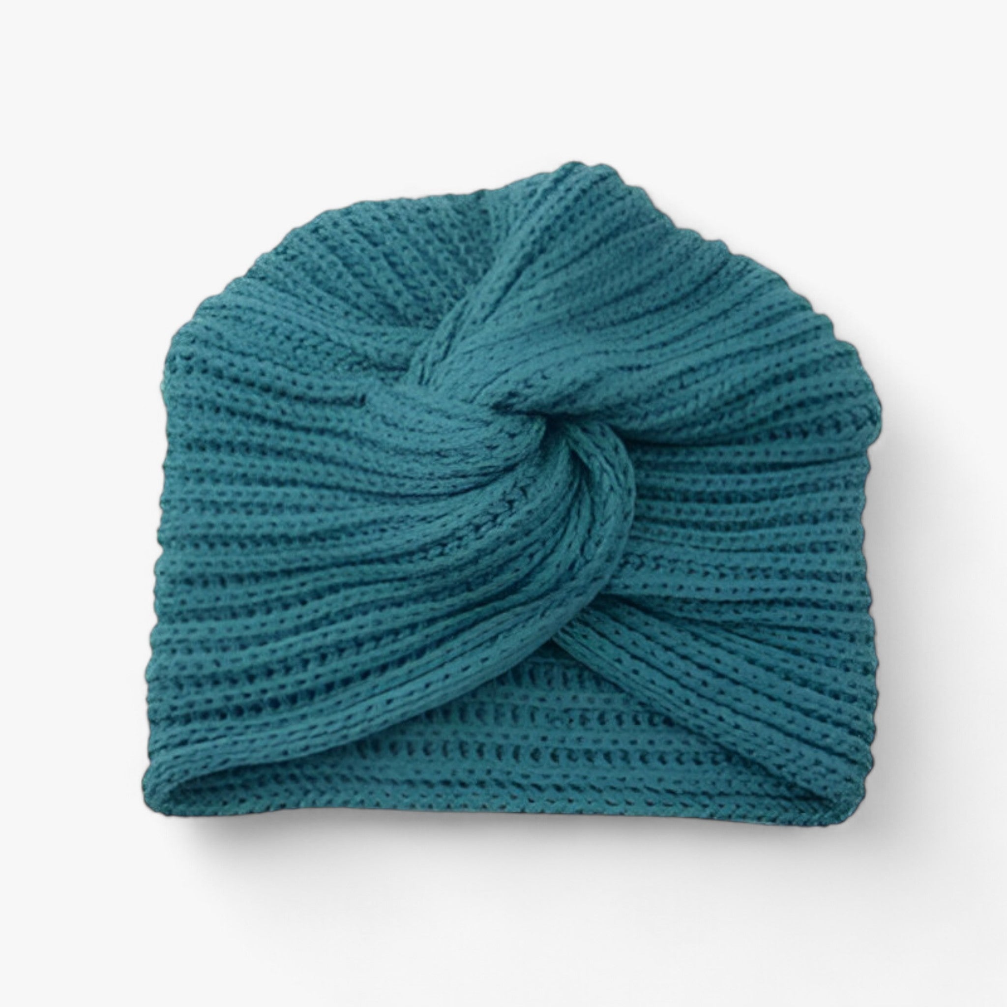 Turbante in maglia per donna - Comfort in cashmere Lana - Blu marino - bucket hats cashmere comfort donna hat lana maglia Sun Hats turbans turbante turbante maglia - Concept Palermo