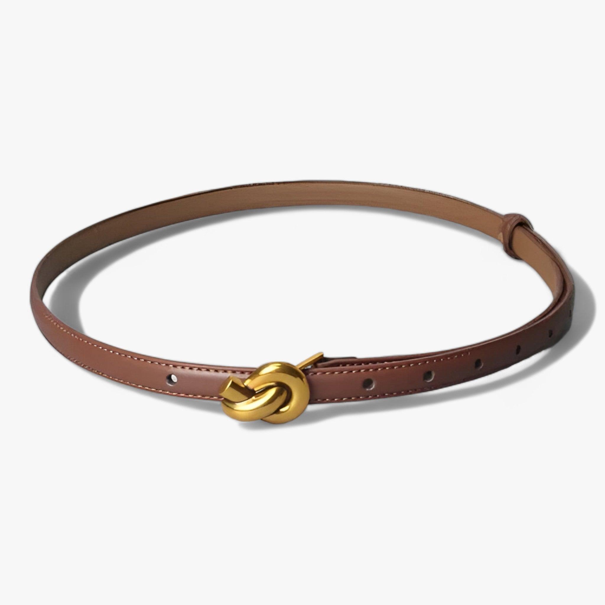 Cintura in pelle: essenziale per chi è attento alla moda Donna - Marrone 105CM - 018 1.5cm 2cm ADULT alla attento Belts China (mainland) cintura cintura pelle donna essenziale fashion Guangdong Mainland China moda pelle Solid Split Leather WOMEN - Concept Palermo