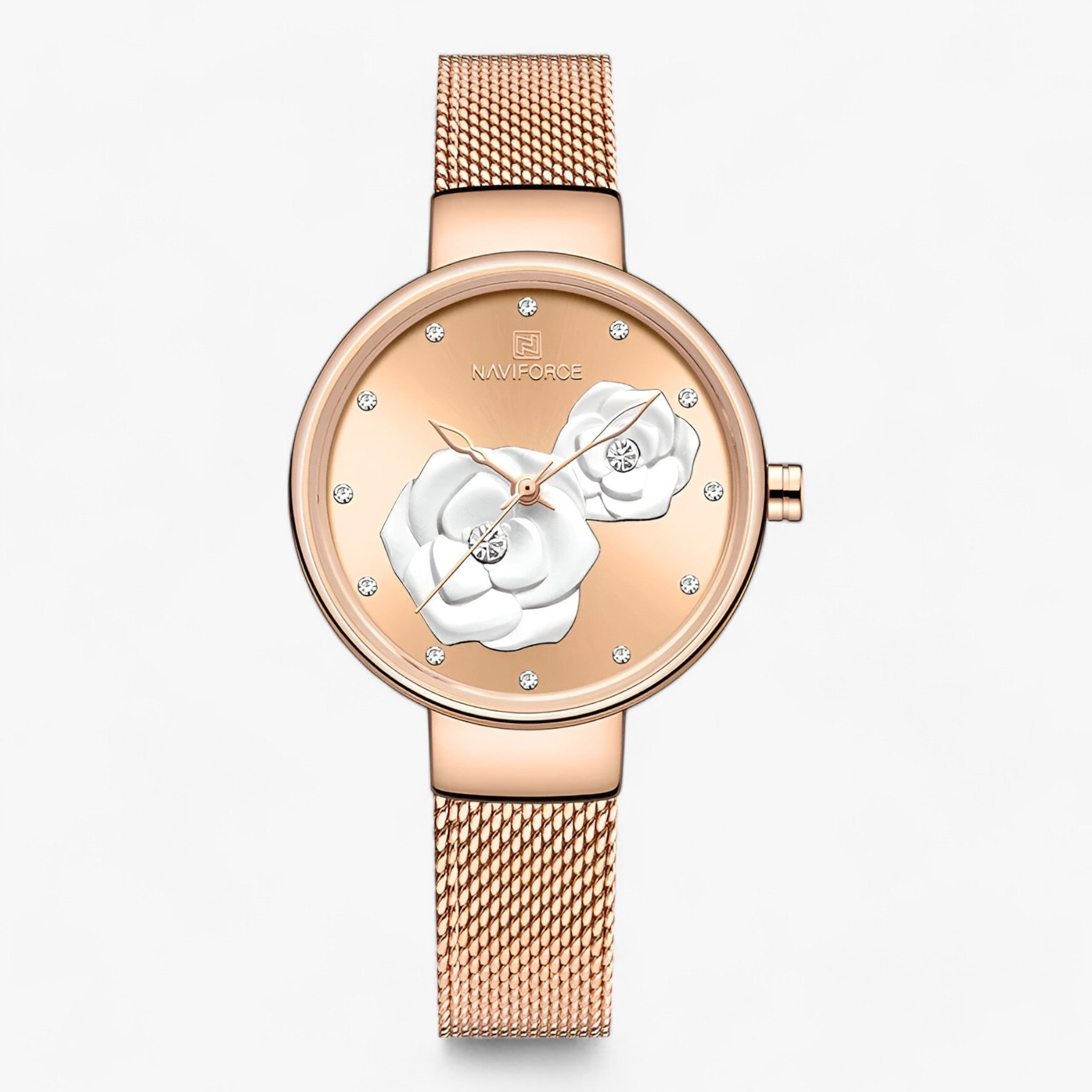 Orologio in Acciaio Inox con Maglia Singapore - Eleganza Senza Tempo per Ogni Occasione Donna - Oro - accessories women acciaio donna eleganza Gifts for women inox maglia occasione ogni orologio women women watch wrist watches for women - Concept Palermo
