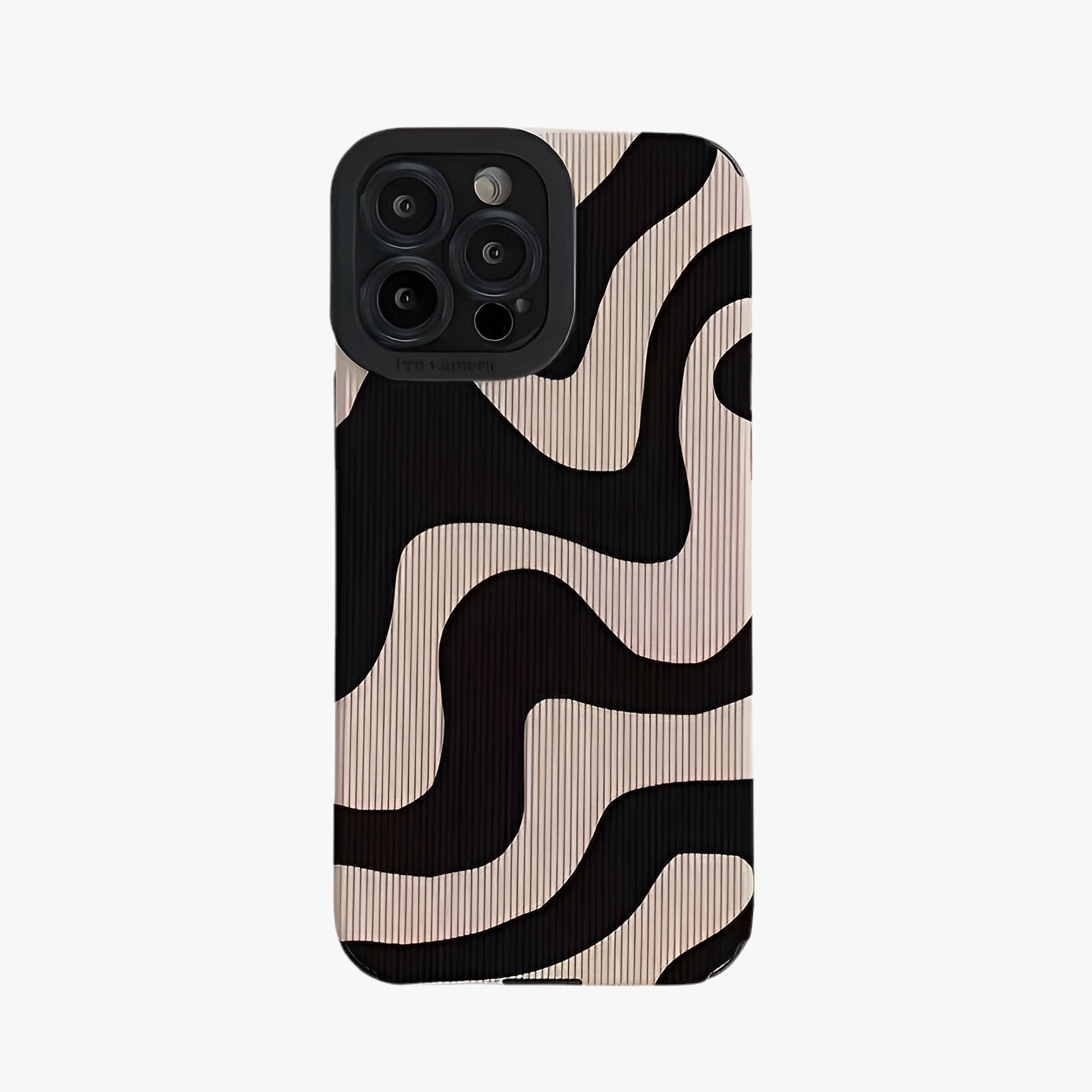 Custodia per iPhone con strisce zebrate stilose e motivo a onde Donna - - Animal Anti-Scratch APPLE CARTOON custodia custodia iphone donna Dustproof Full Coverage gadgets Geometric iphone Mainland China motivo Non-Slip onde Pictorial stilose - Concept Palermo