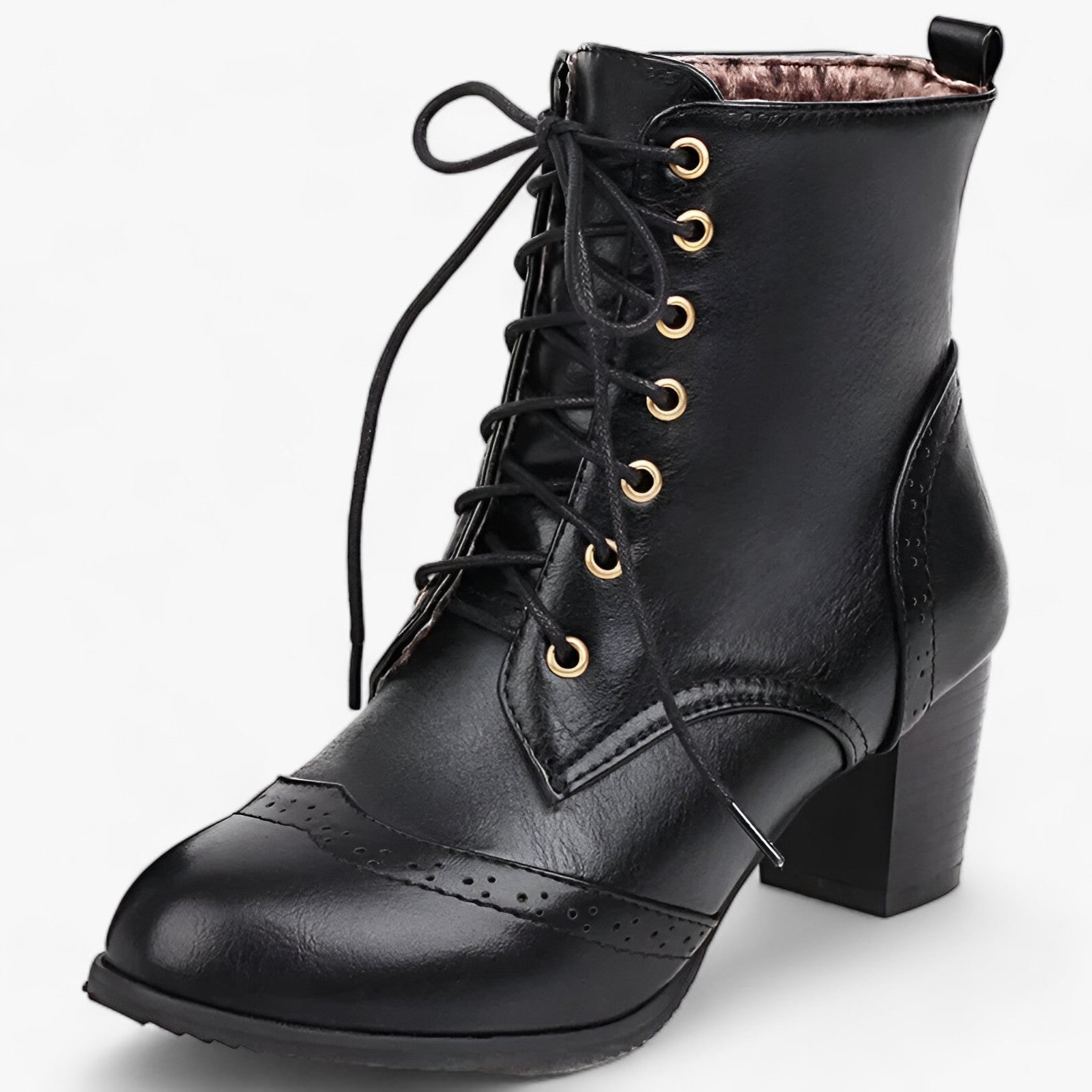 Stivaletti per Donna in Marrone, Nero e Bianco - Chic e Versatili - Nero - chic donna schoenen shoes stivaletti stivaletti donna versatili - Concept Palermo