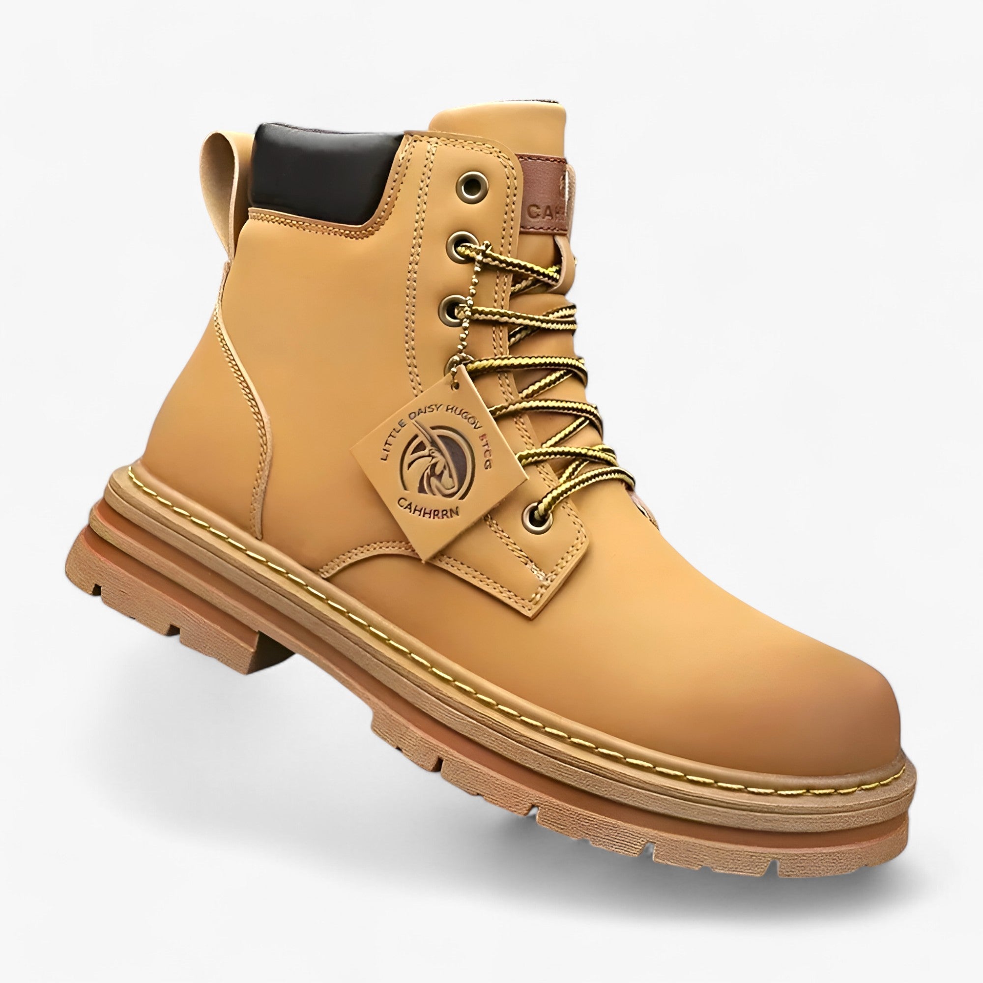 Stivali alti da uomo - Sostenibilità alla moda per l'inverno - Cachi - alla alti BOOTS Boots men inverno men moda shoes sostenibilità stivali stivali alti - Concept Palermo