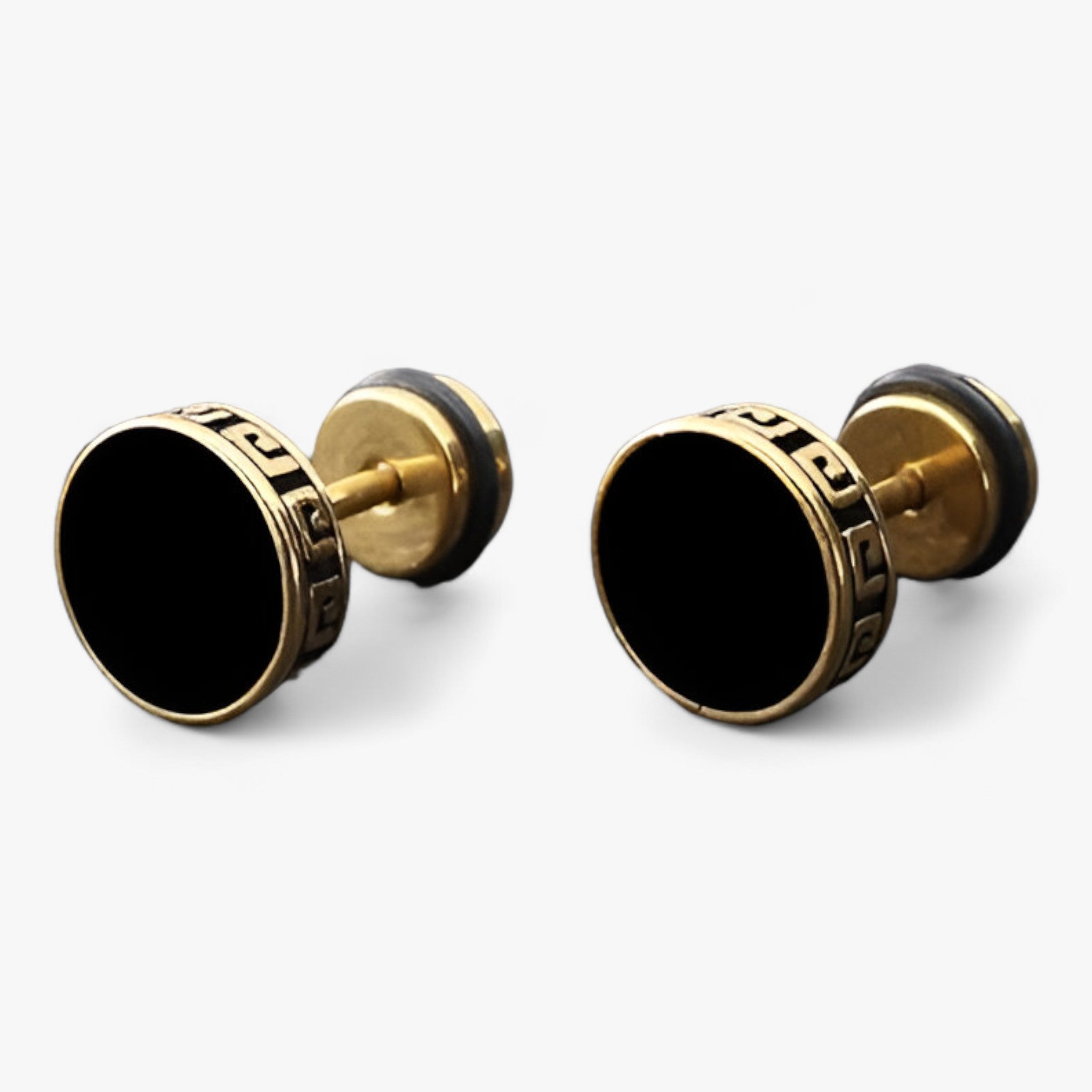 Orecchini vintage in titanio: sostenibili ed per gli uomini Acciaio - G-2 pezzi - acciaio EARRINGS Hot item-tag jewelry Men orecchini orecchini vintage sostenibili Stud Earrings titanio uomini vintage - Concept Palermo