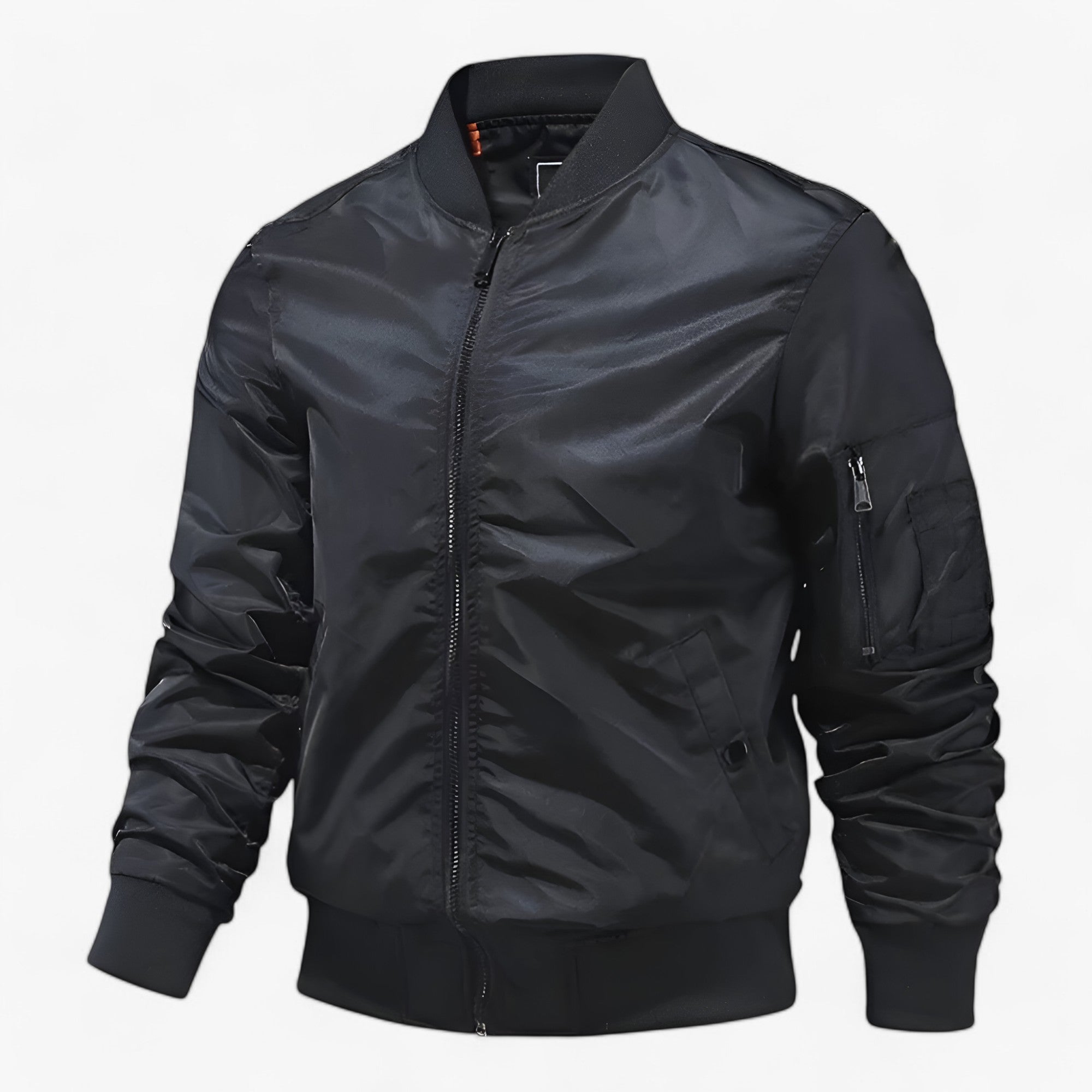 Giacca da pilota Aero Uomo - Giacca da volo con colletto rialzato Unicolore - nero - aero colletto giacca giacca pilota jacket jacket for men Jackets & Coats men's coats & jackets Outerwear & Jackets pilota rialzato unicolore winter jacket Winter jacket men - Concept Palermo