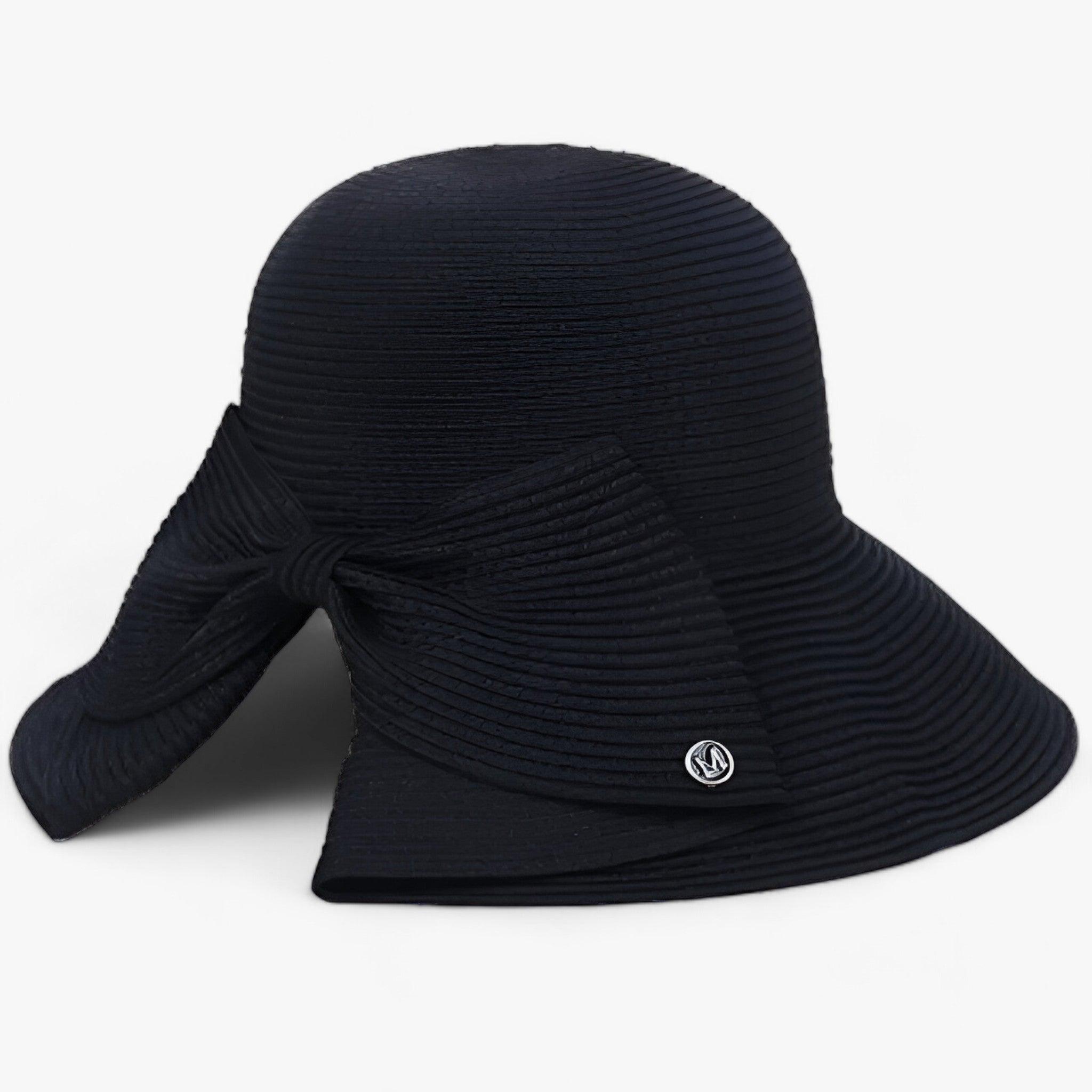 Cappello da sole a tesa larga anti-UV - Protezione solare - Nero 56-58cm - anti beach hat cappello cappello sole Hat Hat for girls larga protezione solare sole summer hat sun hat Sun Hats tesa wide brim hat WOMEN women hat - Concept Palermo
