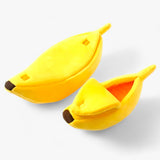 Bananenvormig kattenbed - Gezellige schuilplaats voor jouw harige vriend Lino