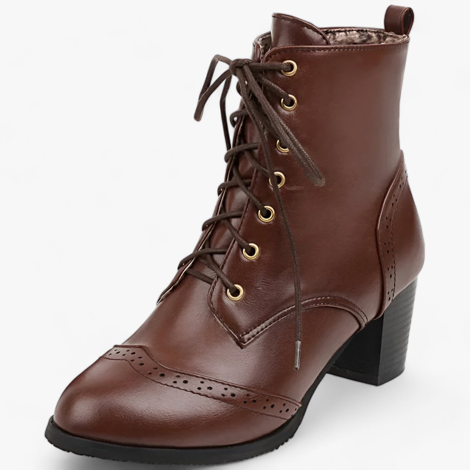 Stivaletti per Donna in Marrone, Nero e Bianco - Chic e Versatili - Marrone - chic donna schoenen shoes stivaletti stivaletti donna versatili - Concept Palermo