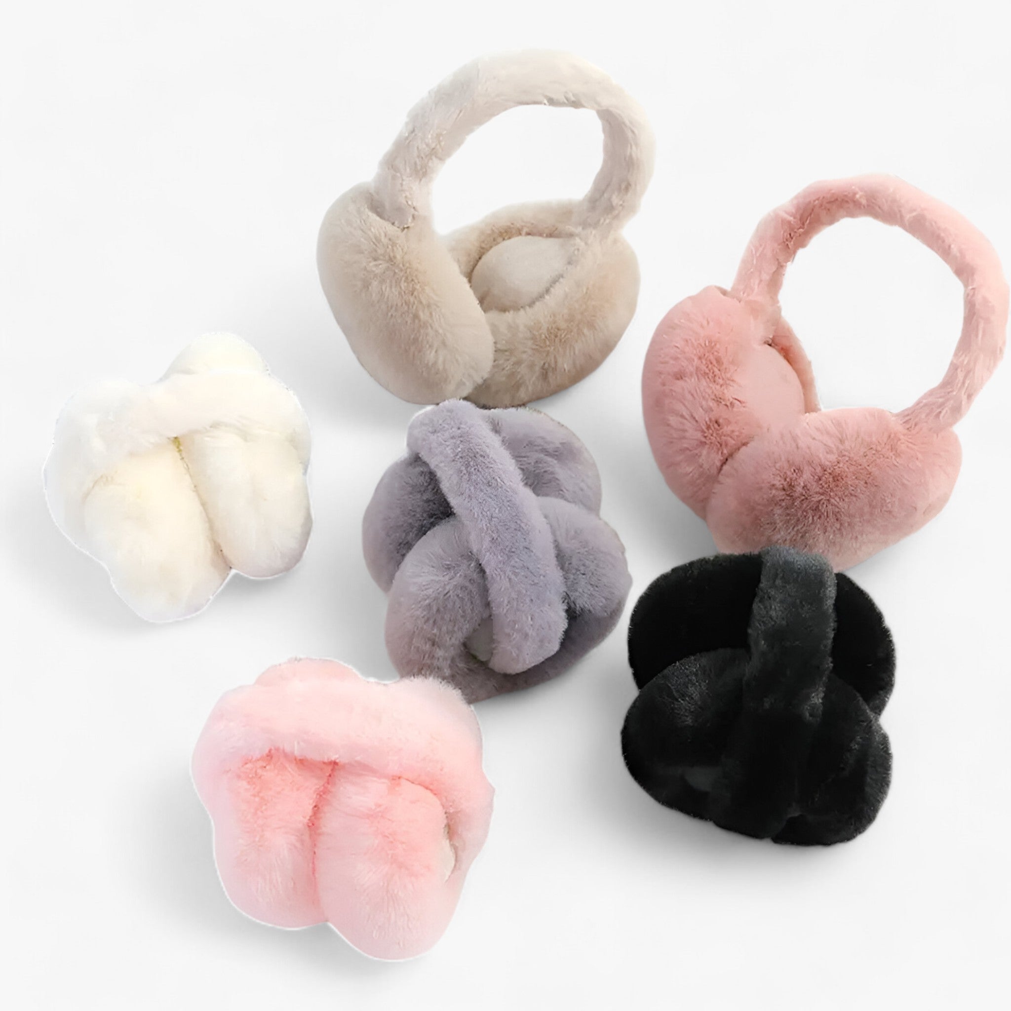 Scaldacollo in morbido peluche - Protezione dal freddo - - ear warmer earmuffs freddo peluche protezione scaldacollo scaldacollo peluche womens accessories womens clothing - Concept Palermo