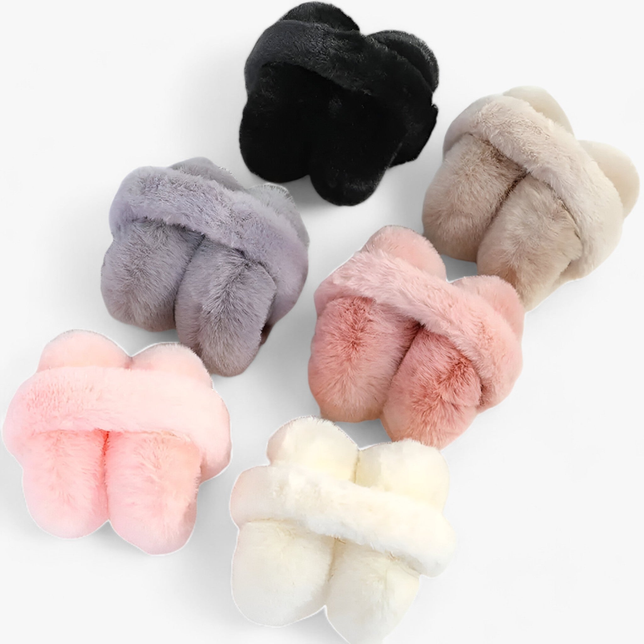 Scaldacollo in morbido peluche - Protezione dal freddo - - ear warmer earmuffs freddo peluche protezione scaldacollo scaldacollo peluche womens accessories womens clothing - Concept Palermo