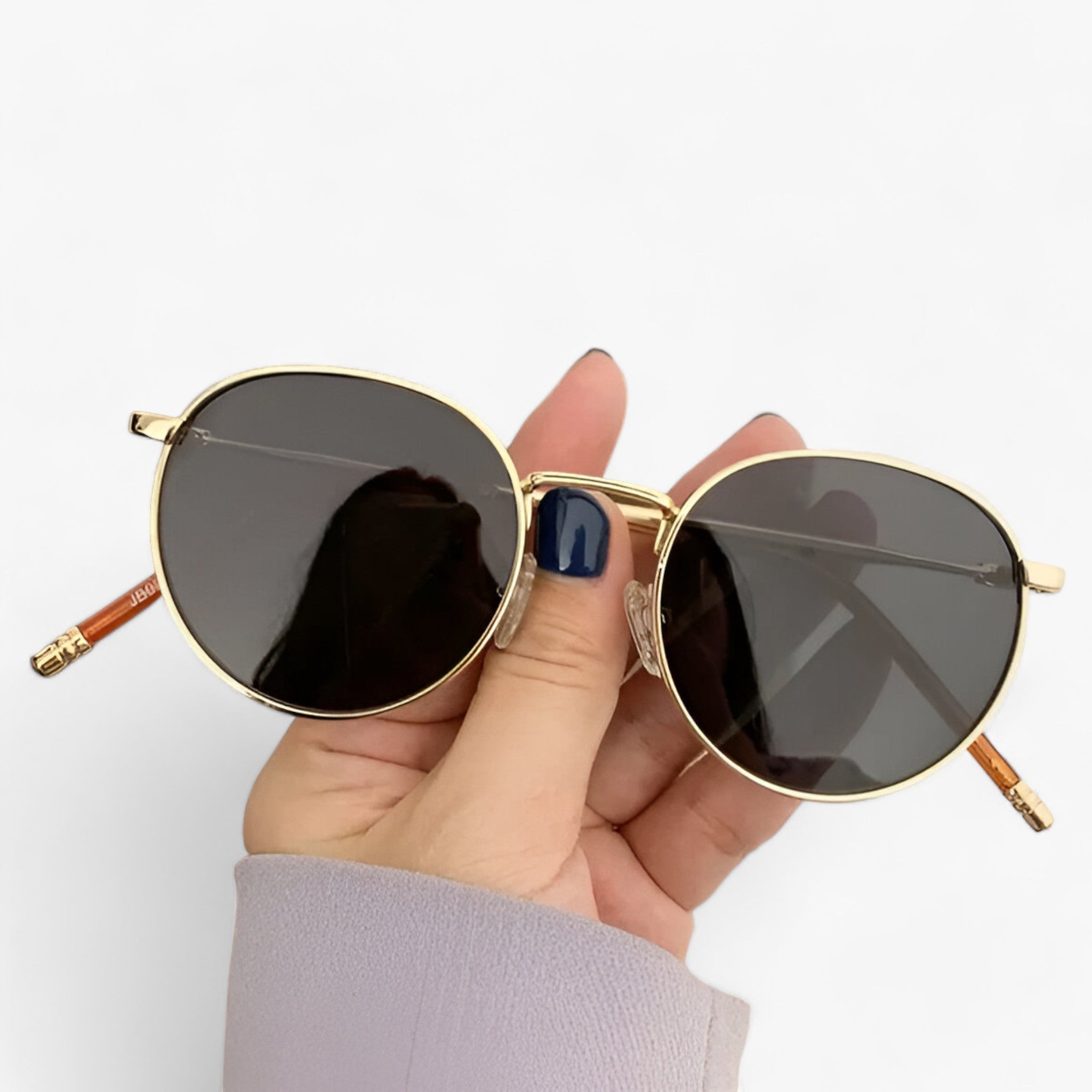 Occhiali da sole di design - Lenti rotonde versatili per l'uso quotidiano - - 1.85inch 1.97inch ADULT ALLOY China (mainland) design EYEWEAR gootrades lenti Mainland China NONE occhiali occhiali sole Polycarbonate punk quotidiano rotonde Round Sun Glasses sole sunglasses UV400 WOMEN - Concept Palermo
