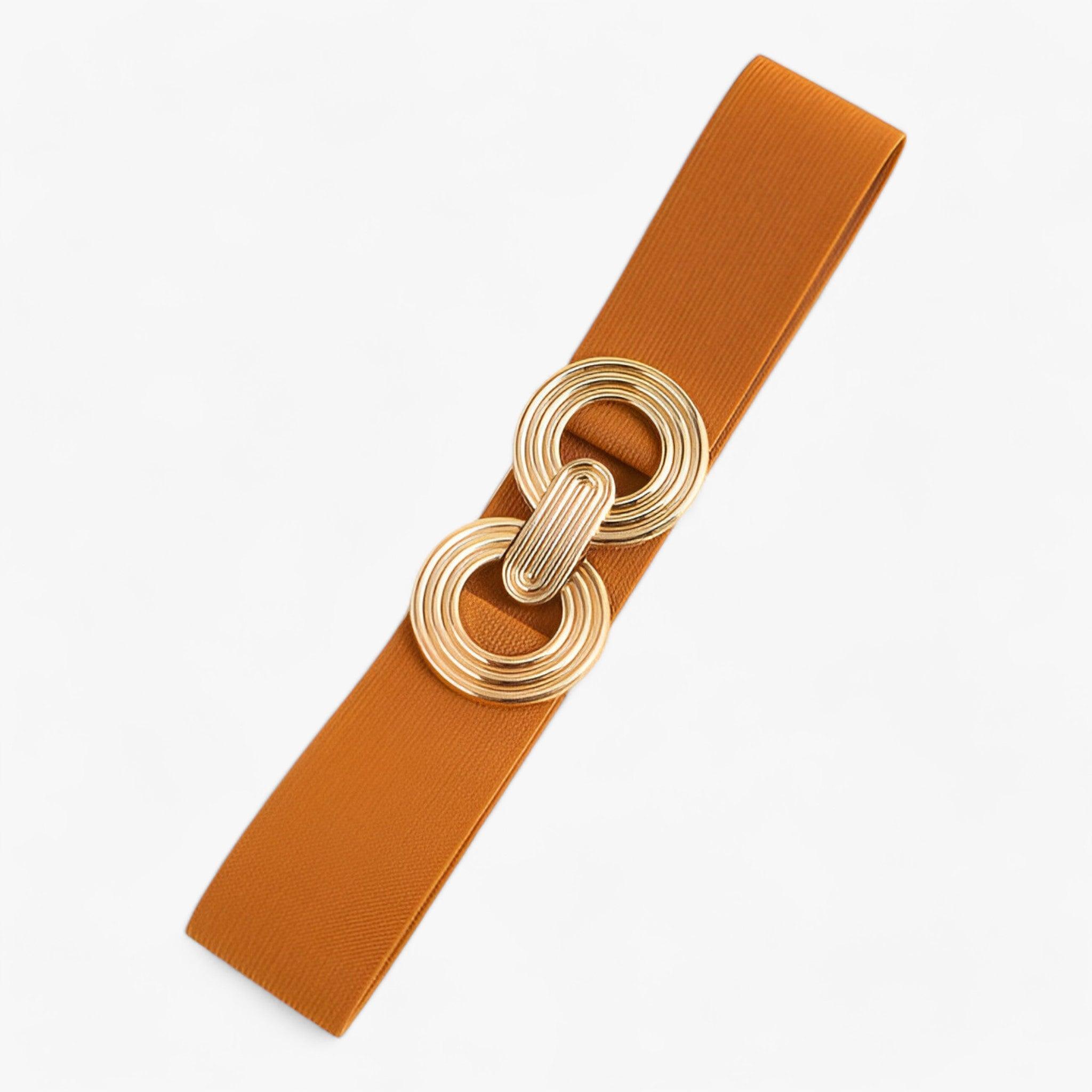 Elastico in vita - per le feste e l'uso quotidiano Donna - Cammello - ADULT Belts China (mainland) donna elastico elastico vita fashion feste Geometric Polyester quotidiano vita WOMEN women belts women's belt - Concept Palermo