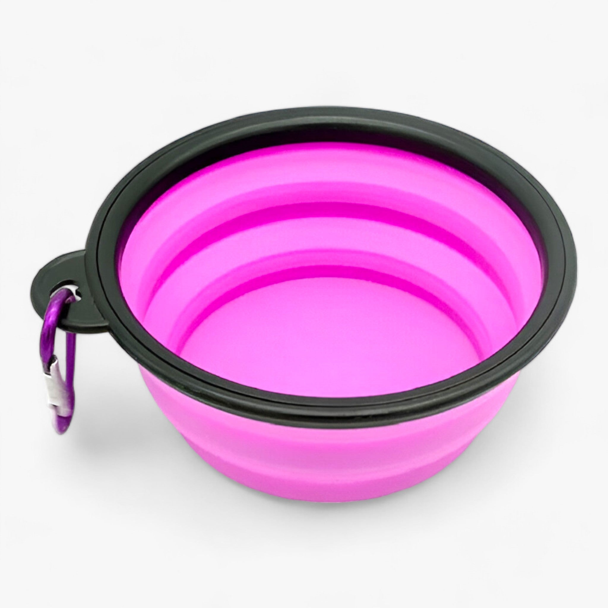 Ciotola pieghevole in silicone per cani - Il pratico distributore 2-in-1 per cibo e acqua Uomo - Viola - acqua cani cibo ciotola ciotola pieghevole distributore dog feeder PET SUPPLIES pets & supplies pieghevole - Concept Palermo