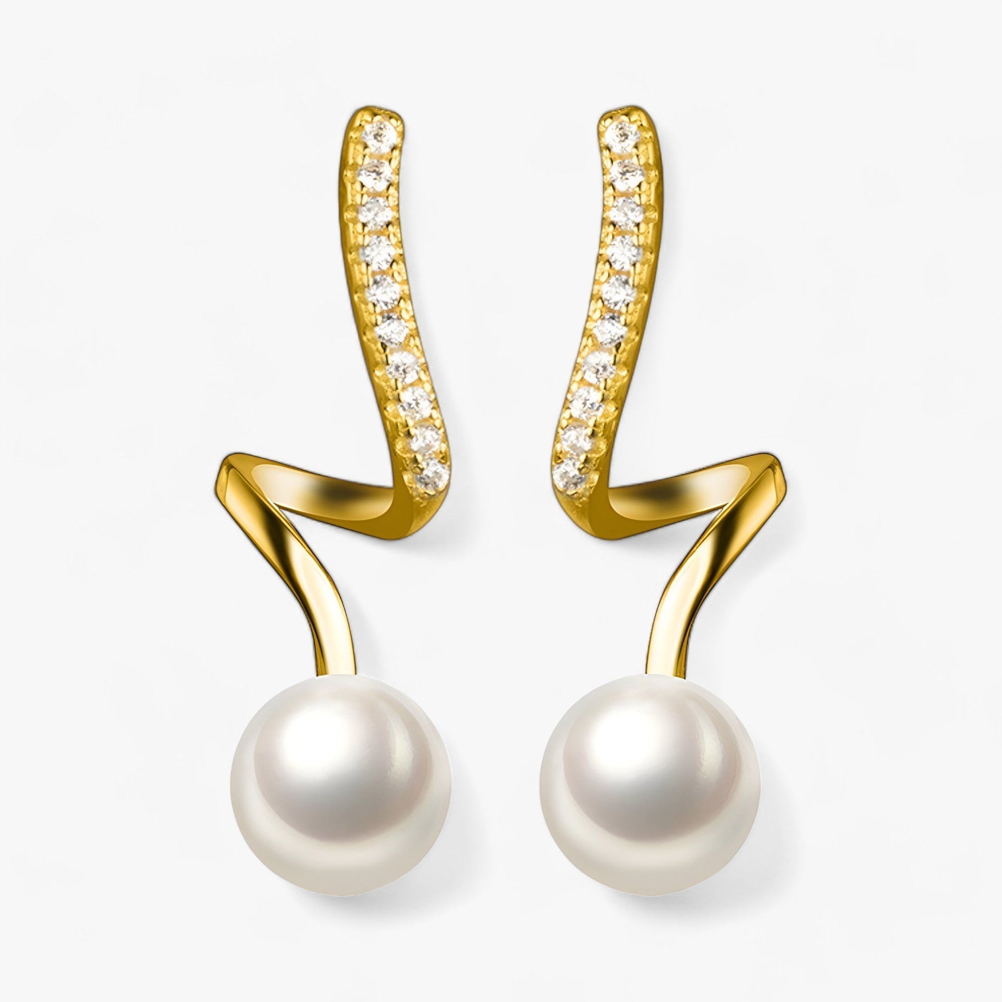 Orecchini con perle dal design geometrico contemporaneo Oro Donna - Oro - contemporaneo design donna drop earrings EARRINGS Earrings for Women Girls fashion Geometric geometrico jewelry Mainland China New Fashion Earrings orecchini orecchini perle PEARL Pearl Earrings perle Simulated-pearl Statement Earrings TRENDY Vintage Earrings Wedding Party Earrings Women Zhejiang zhenshecai Zinc alloy - Concept Palermo