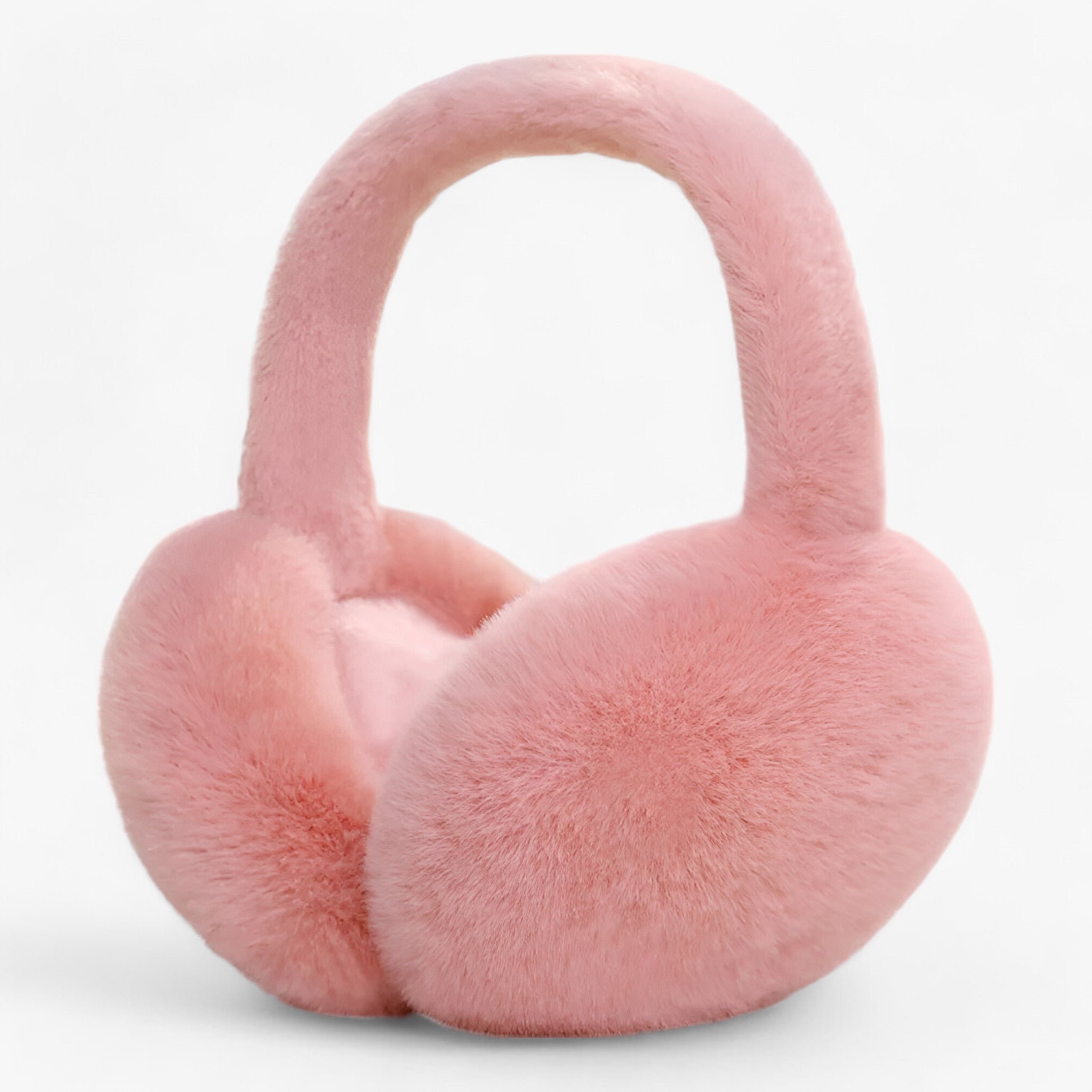 Scaldacollo in morbido peluche - Protezione dal freddo - Rosso scuro - ear warmer earmuffs freddo peluche protezione scaldacollo scaldacollo peluche womens accessories womens clothing - Concept Palermo