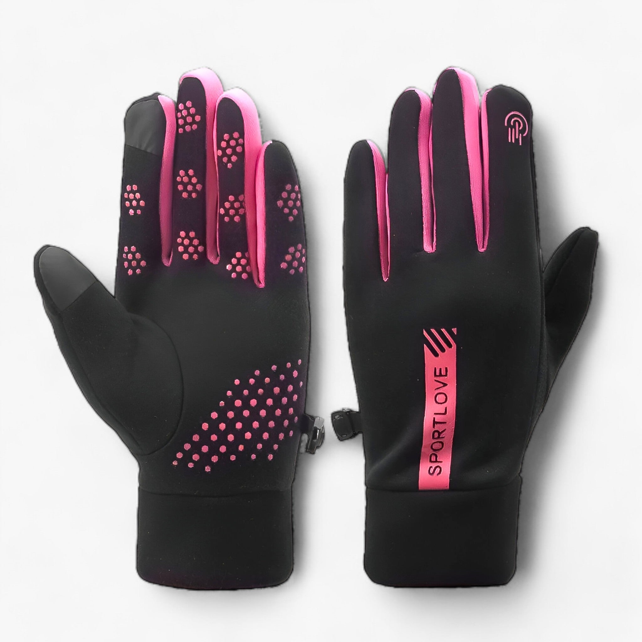 Guanti invernali: protezione calda e impermeabile - Rosa carminio (donne) - calda gloves & mittens guanti guanti invernali impermeabile invernali protezione - Concept Palermo