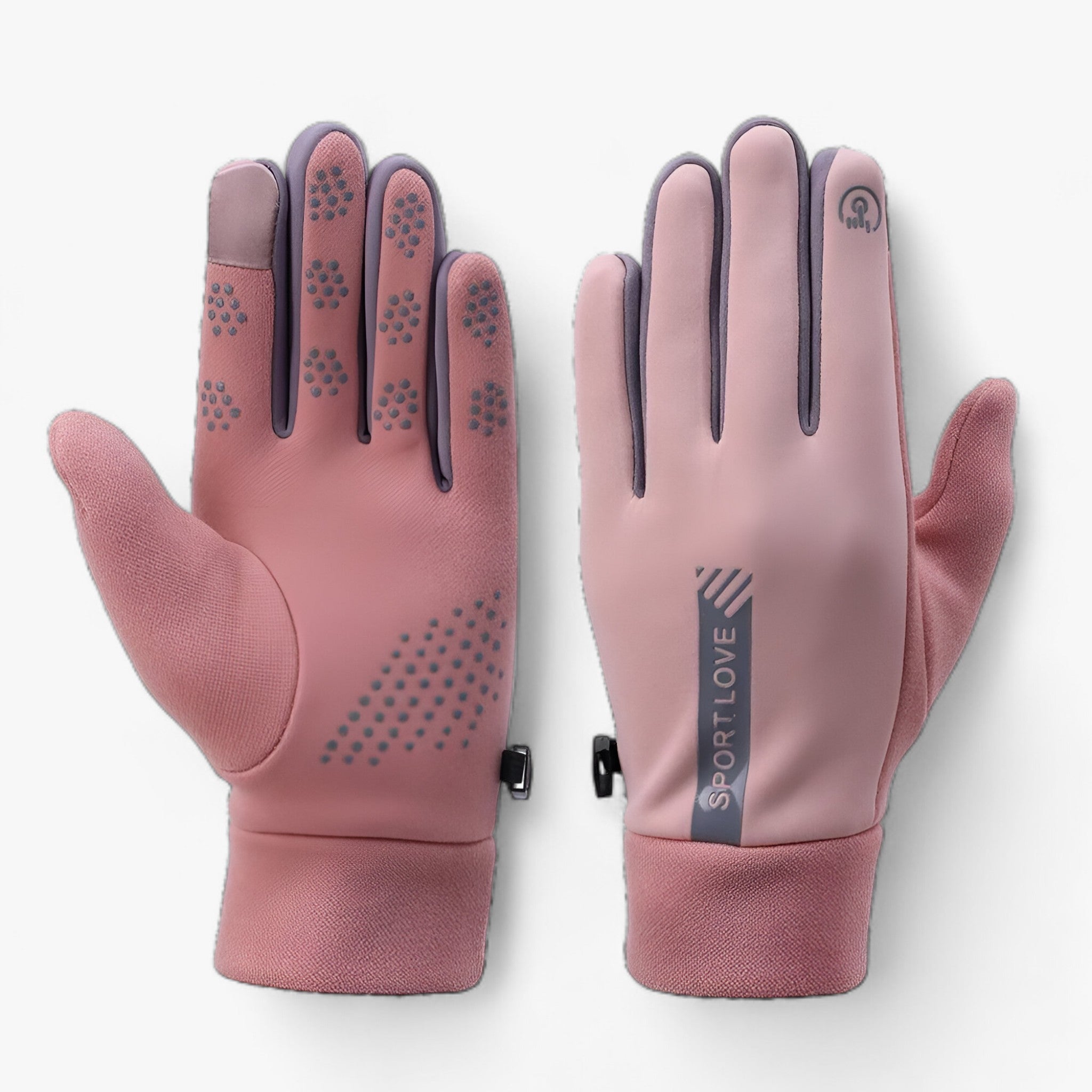 Guanti invernali: protezione calda e impermeabile - Rosa (donna) - calda gloves & mittens guanti guanti invernali impermeabile invernali protezione - Concept Palermo