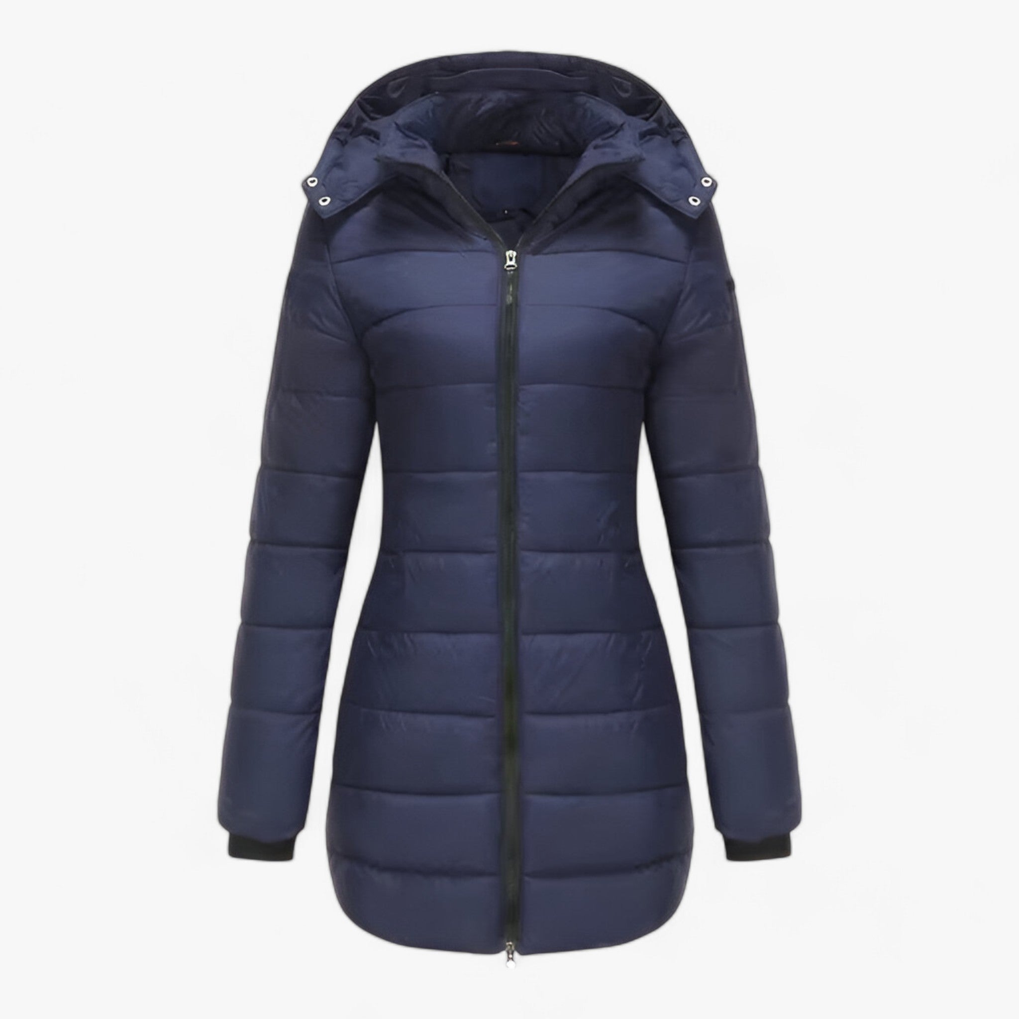 Parka Lunga con Cappuccio - Calore Estremo per l'Inverno Uomo - Blu scuro - Autumn And Winter calore cappuccio estremo inverno lunga parka parka lunga uomo winter jacket Winter jacket men Winter jacket women - Concept Palermo