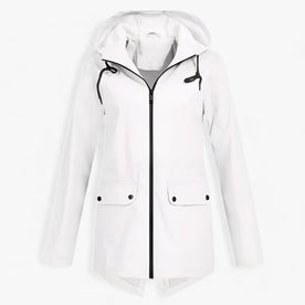 Giacca Leggera Impermeabile - Protezione Ultima all'Aperto Uomo - Bianco - aperto Autumn And Winter Autumn/Winter giacca giacca leggera impermeabile leggera Linen Men protezione Solid ultima uomo winter winter jacket Winter jacket men Winter jacket women - Concept Palermo