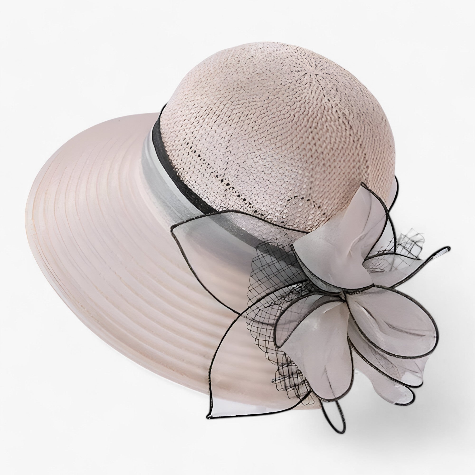 Cappello da donna - Tesa larga per la protezione solare Pelle - Cachi - Beach cappello cappello donna Casual donna Hat larga pelle Polyester protezione solare Sun Hats tesa WOMEN womens fashion womens hat - Concept Palermo