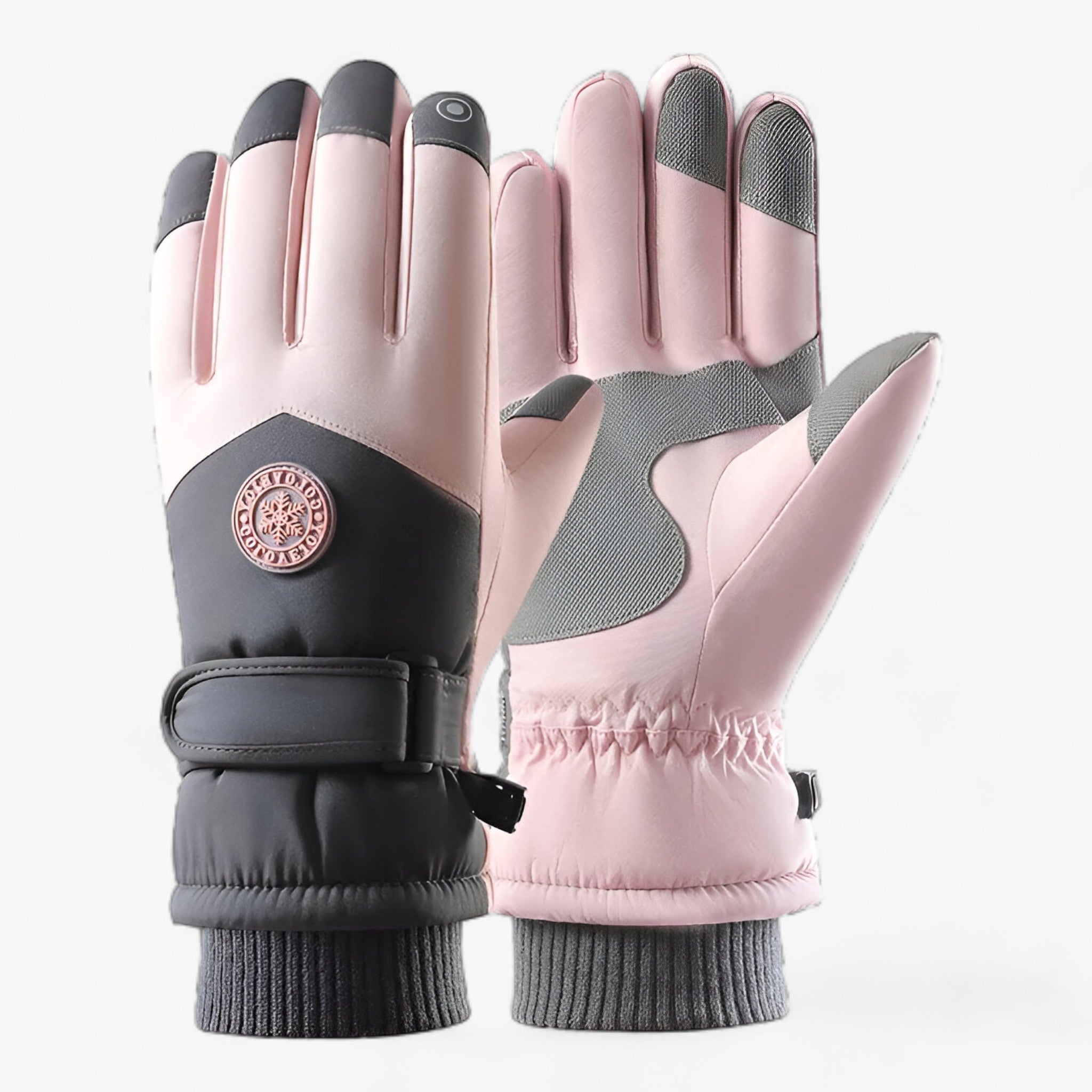 Guanti da sci GlacierPro Protezione impermeabile e termica Uomo - Rosa Donna - glacierpro gloves & mittens guanti guanti glacierpro impermeabile protezione termica uomo - Concept Palermo