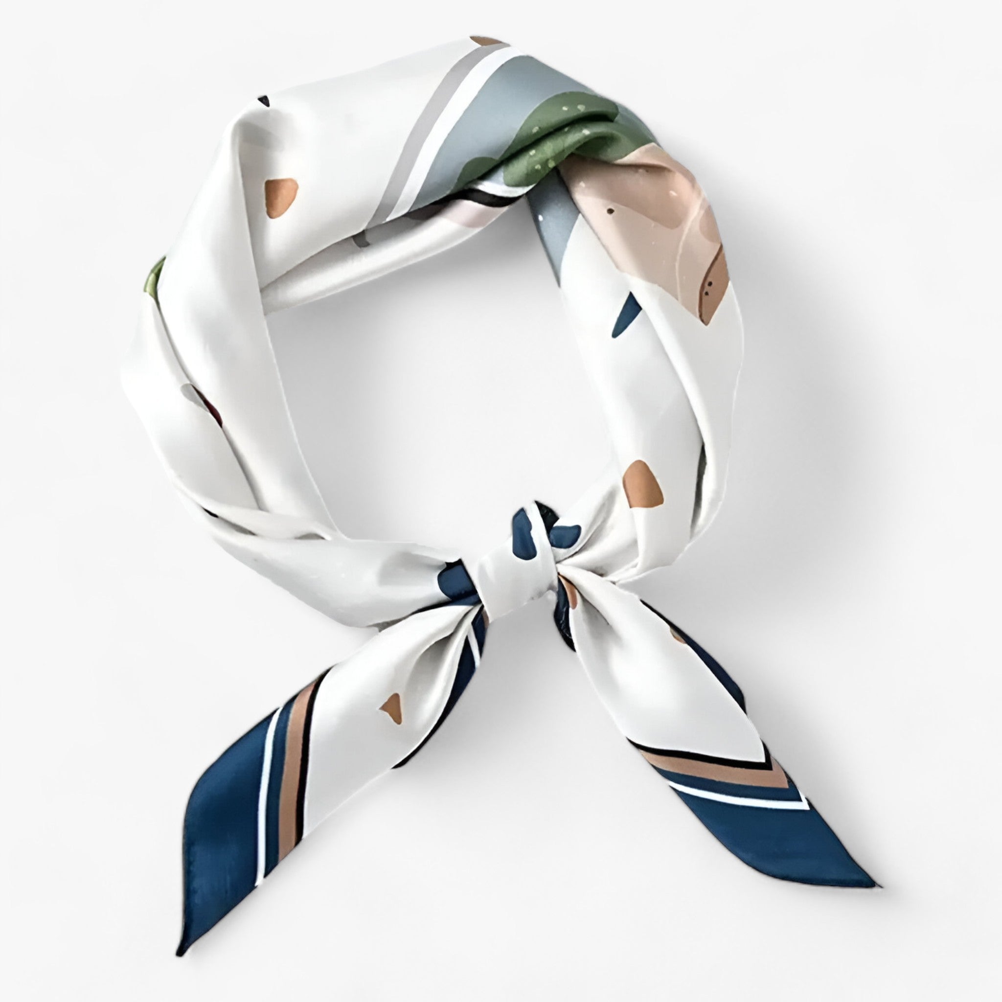 Foulard Seta 100% Donna Elegante - Sciarpa Morbida Multiuso per Stile e Comfort - Verde - donna foulard foulard seta jewelry Scarf Accessories seta stile versatilità WOMEN - Concept Palermo
