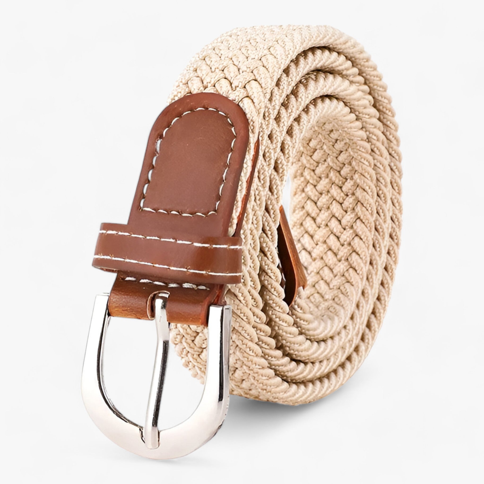 Cintura elastica intrecciata - Confortevole ed - 105CM - 2.5cm ADULT Belts Casual cintura cintura elastica confortevole elastica intrecciata Knitted Solid WOMEN women's belt - Concept Palermo