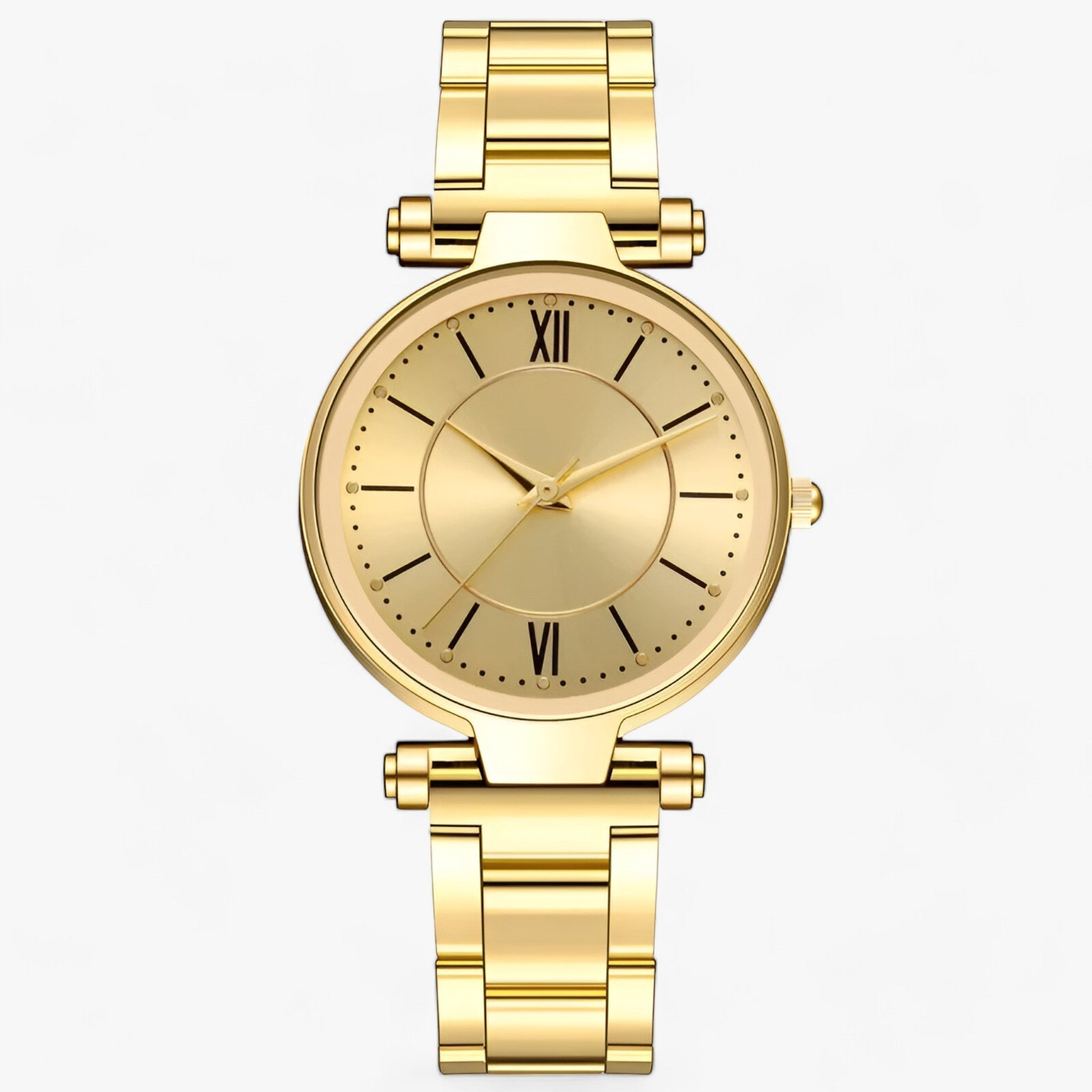 Orologio di Lusso - Stile Senza Tempo Incontra Caratteristiche Moderne Acciaio Donna - Oro - acciaio caratteristiche donna female watch incontra ladies watch moderne orologio stile tempo watch for women women watch wrist watches for women - Concept Palermo